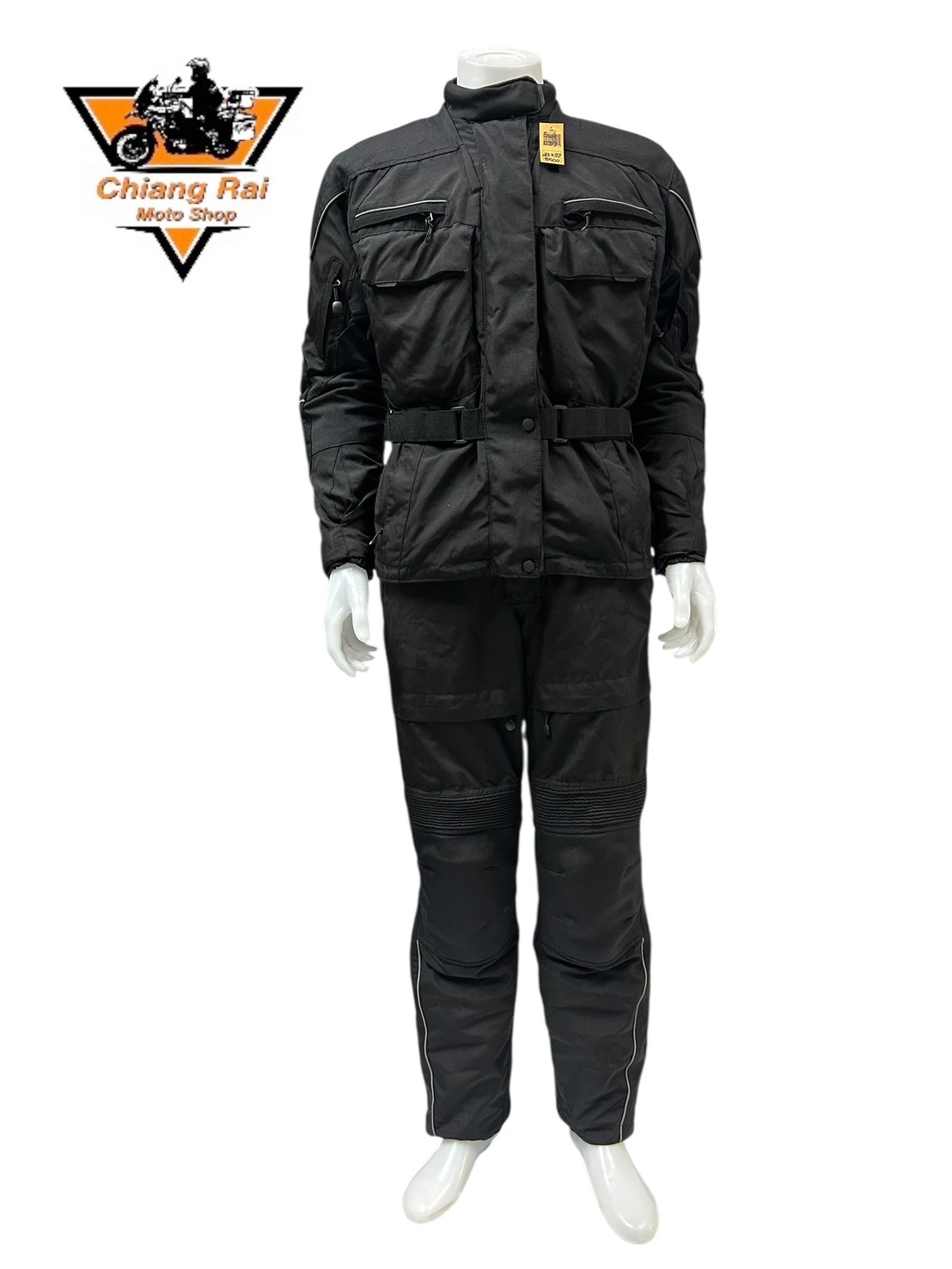 ชุดสำหรับขี่มอเตอร์ไซด์ (มือสอง) SET 037 ชุดทัวริ่ง เสื้อการ์ด + กางเกง ยี่ห้อ**Experience**