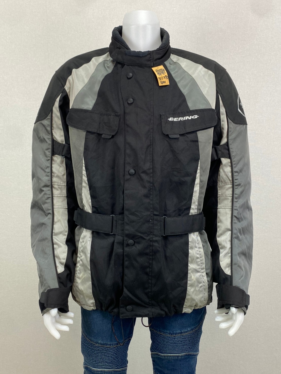 เสื้อขี่มอเตอร์ไซด์( มือสอง) RCTA 123 อก 50" ยาว 30" ยี่ห้อ**BERING**