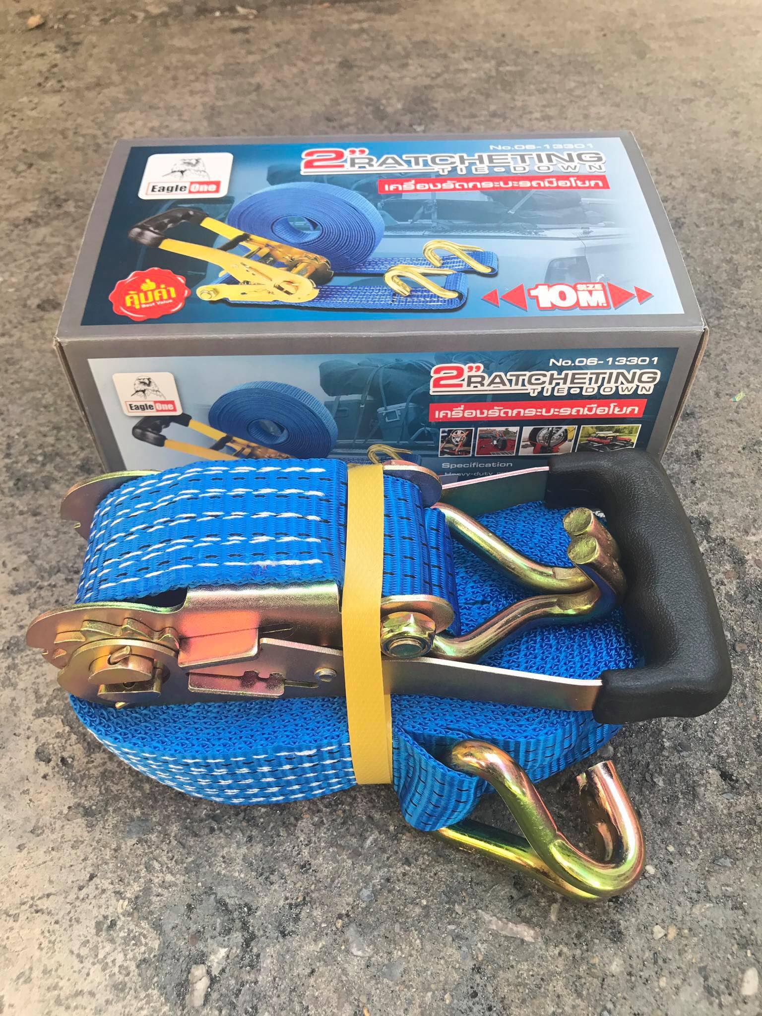 สายรัดรถกระบะมือโยก Eagle One ขนาด 2นิ้ว ยาว 10เมตร