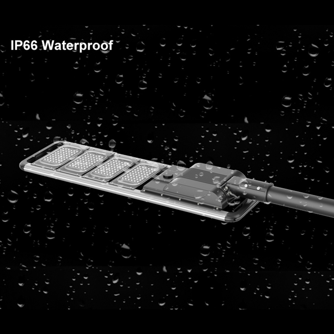 ไฟถนนโซล่าเซลล์ รุ่น MD-FX Series 80W