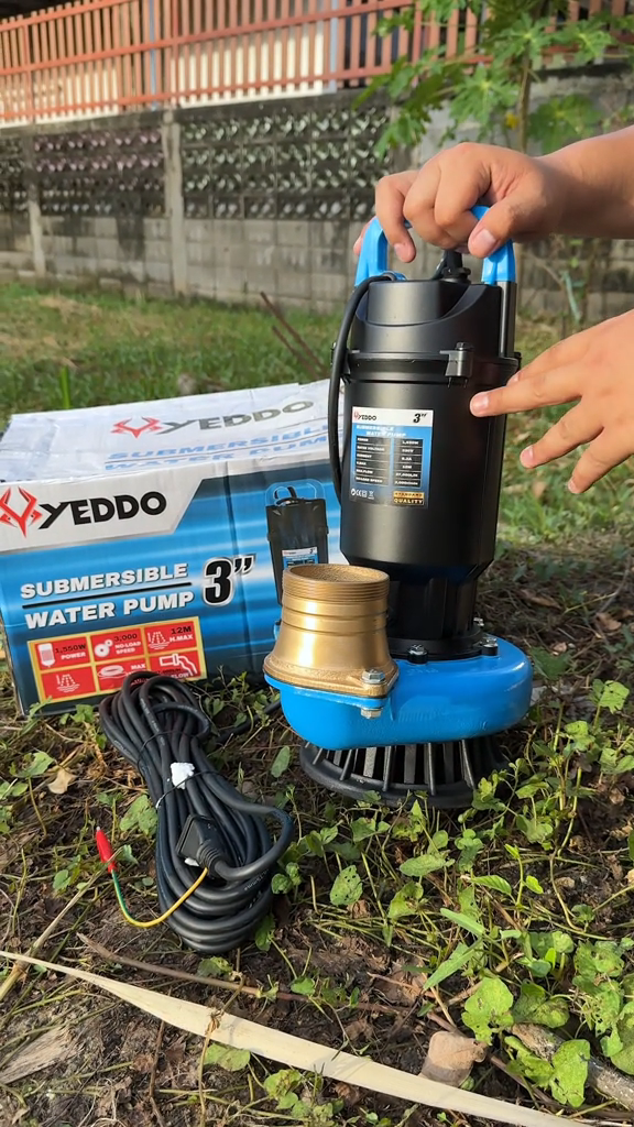 ไดโว่ไฟฟ้า 3 นิ้ว ยี่ห้อ YEDDO (เยดได้)