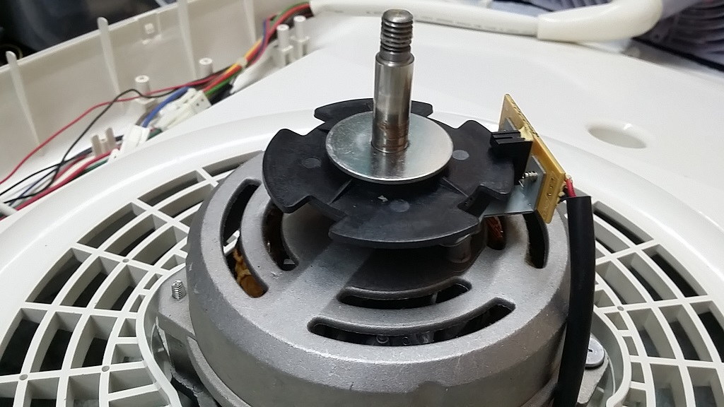 ซ่อมเครื่องฟอกอากาศ ยี่ห้อ 3M รุ่น FAP03-RS-2 อาการพัดลมไม่หมุน