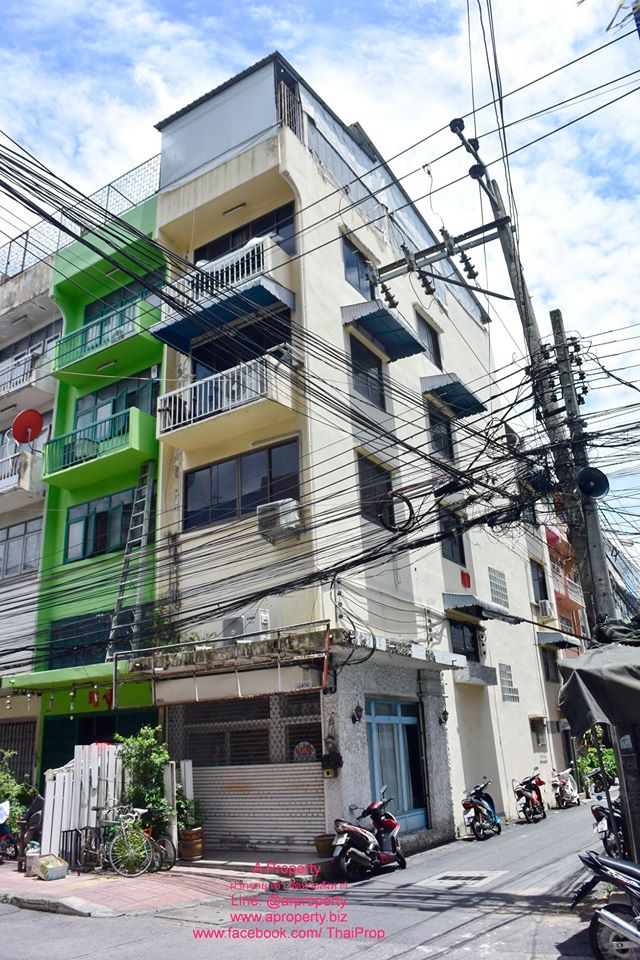 ให้เช่า อาคารพาณิชย์ 5 ชั้น ใกล้ MRT สามย่าน