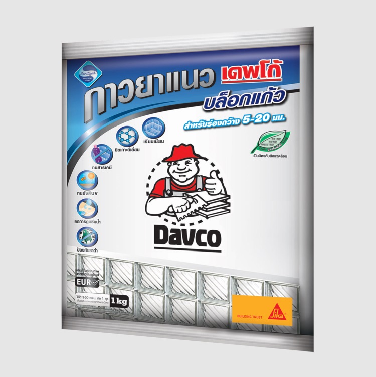 Davco GLASSBLOCK DUSTLESS