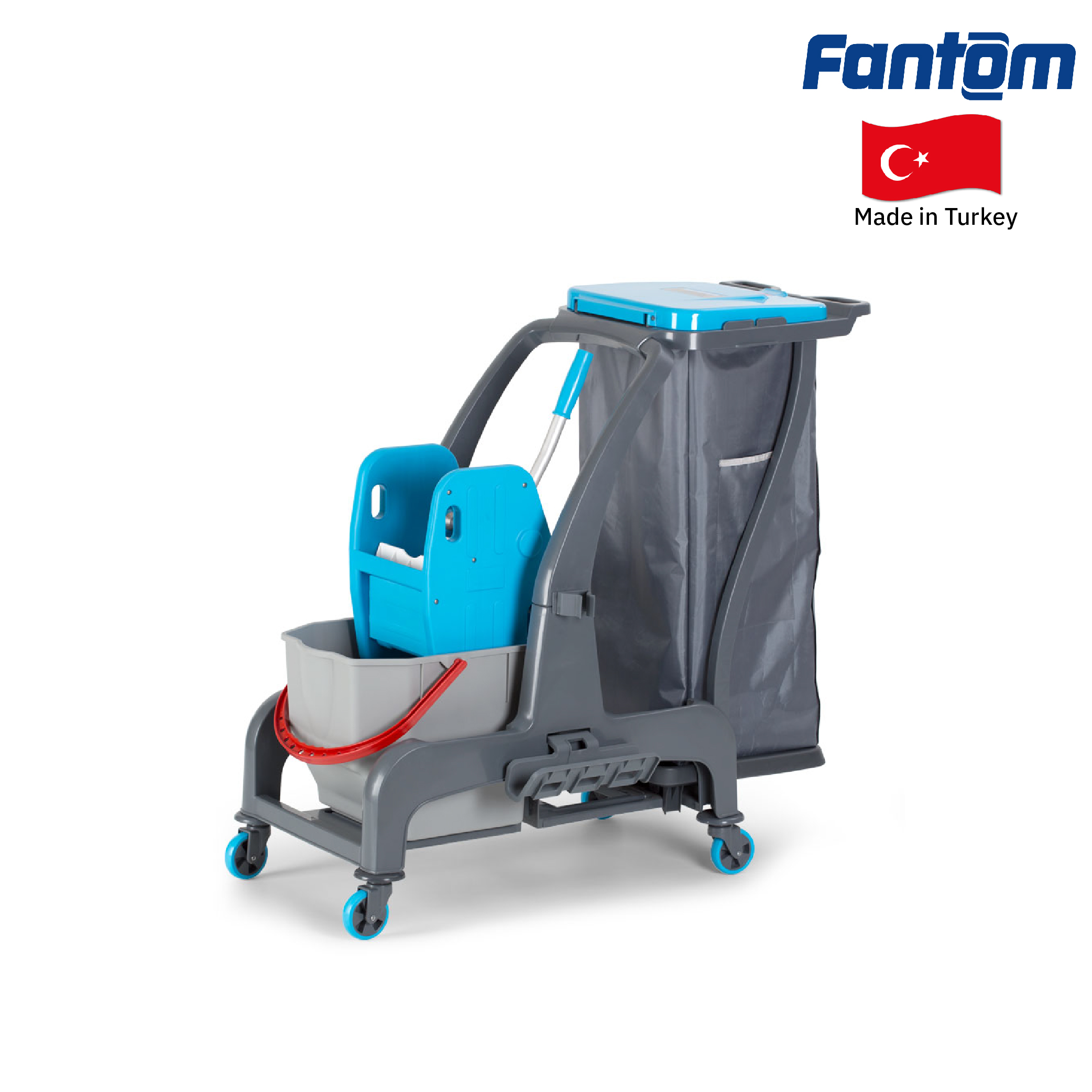 รถเข็นแม่บ้าน รถเข็นอุปกรณ์รุ่น JET 726S