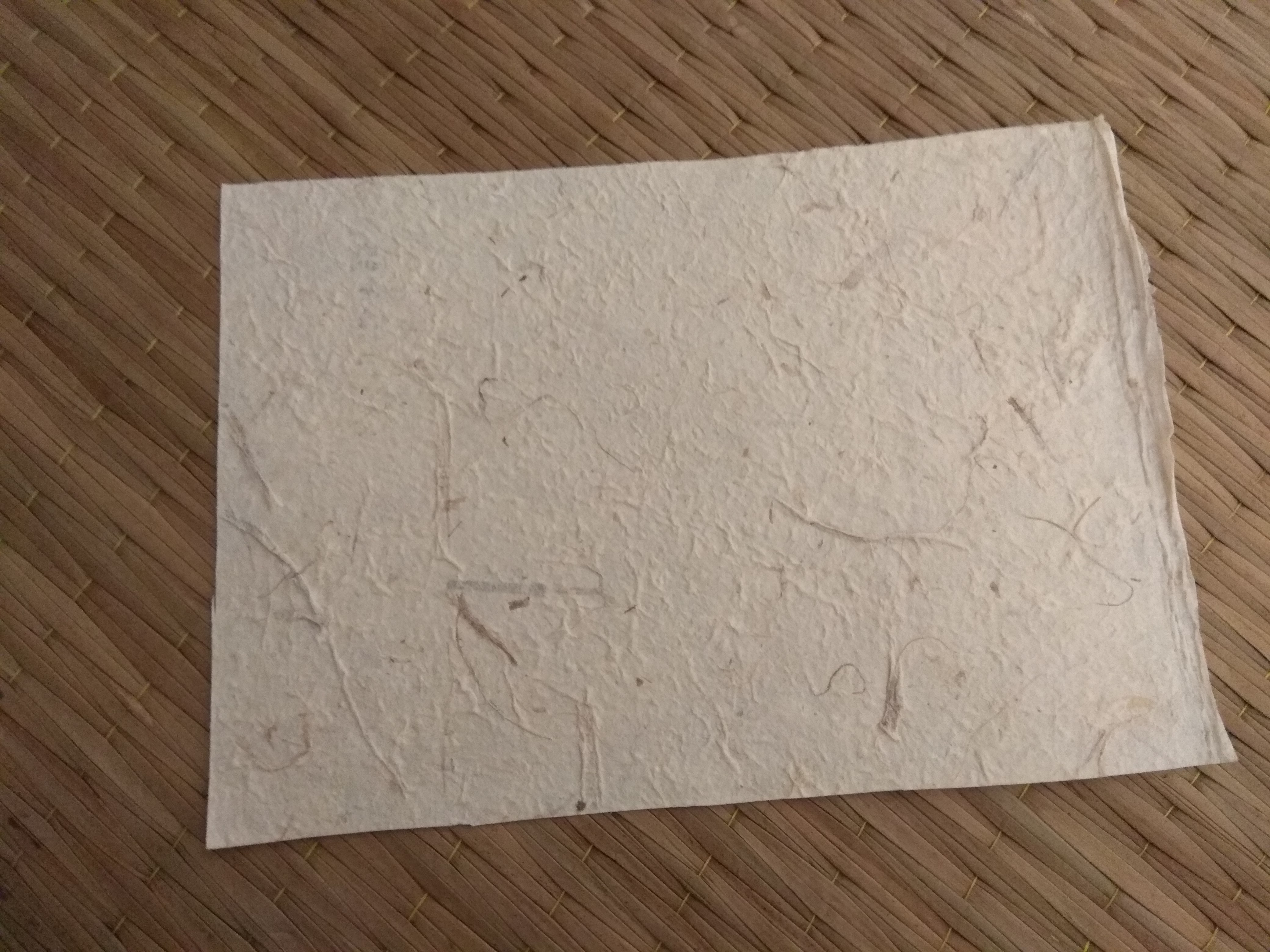 กะดาษใยกล้วย ขาว