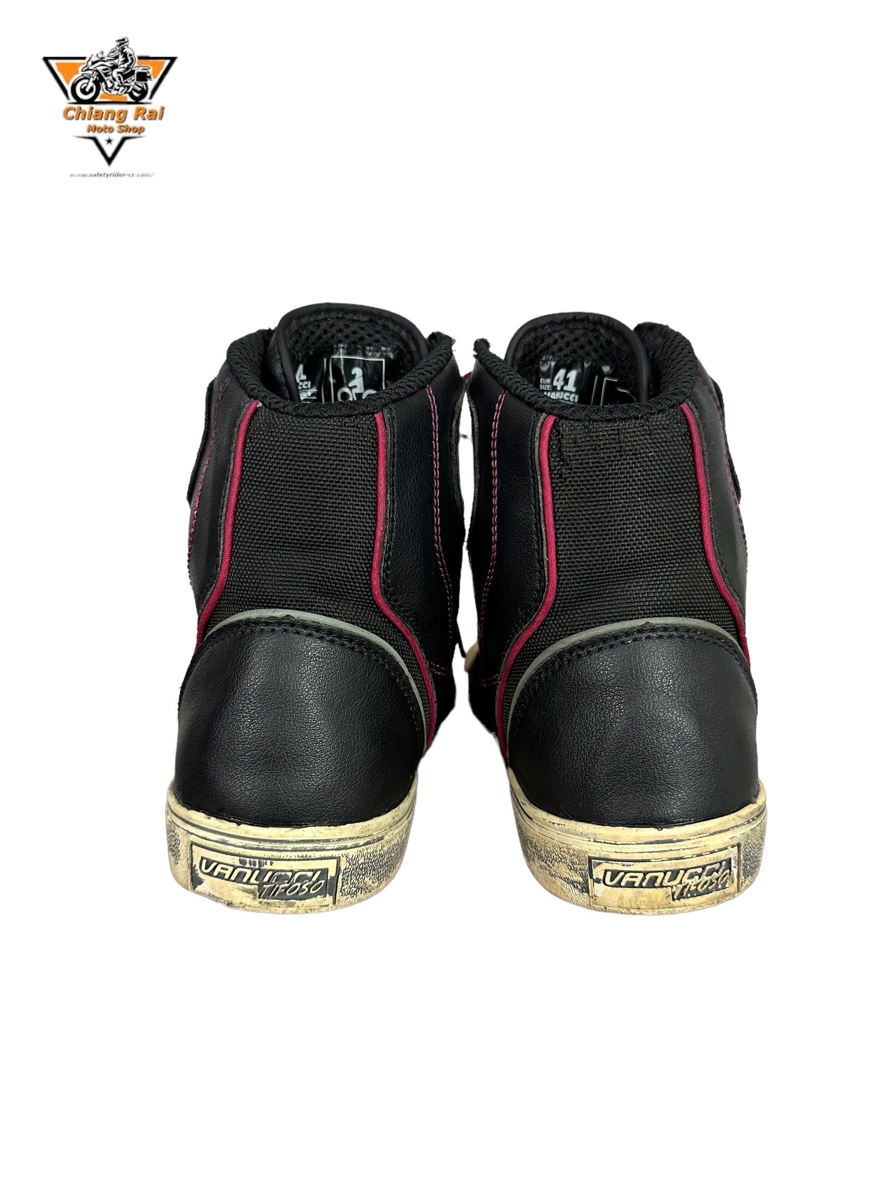 รองเท้าขี่มอเตอร์ไซด์( มือสอง) RCBS-570 Size ขนาดจากป้าย 41:EUR / 7:UK / 25.4:Cm.(VANUCCI)