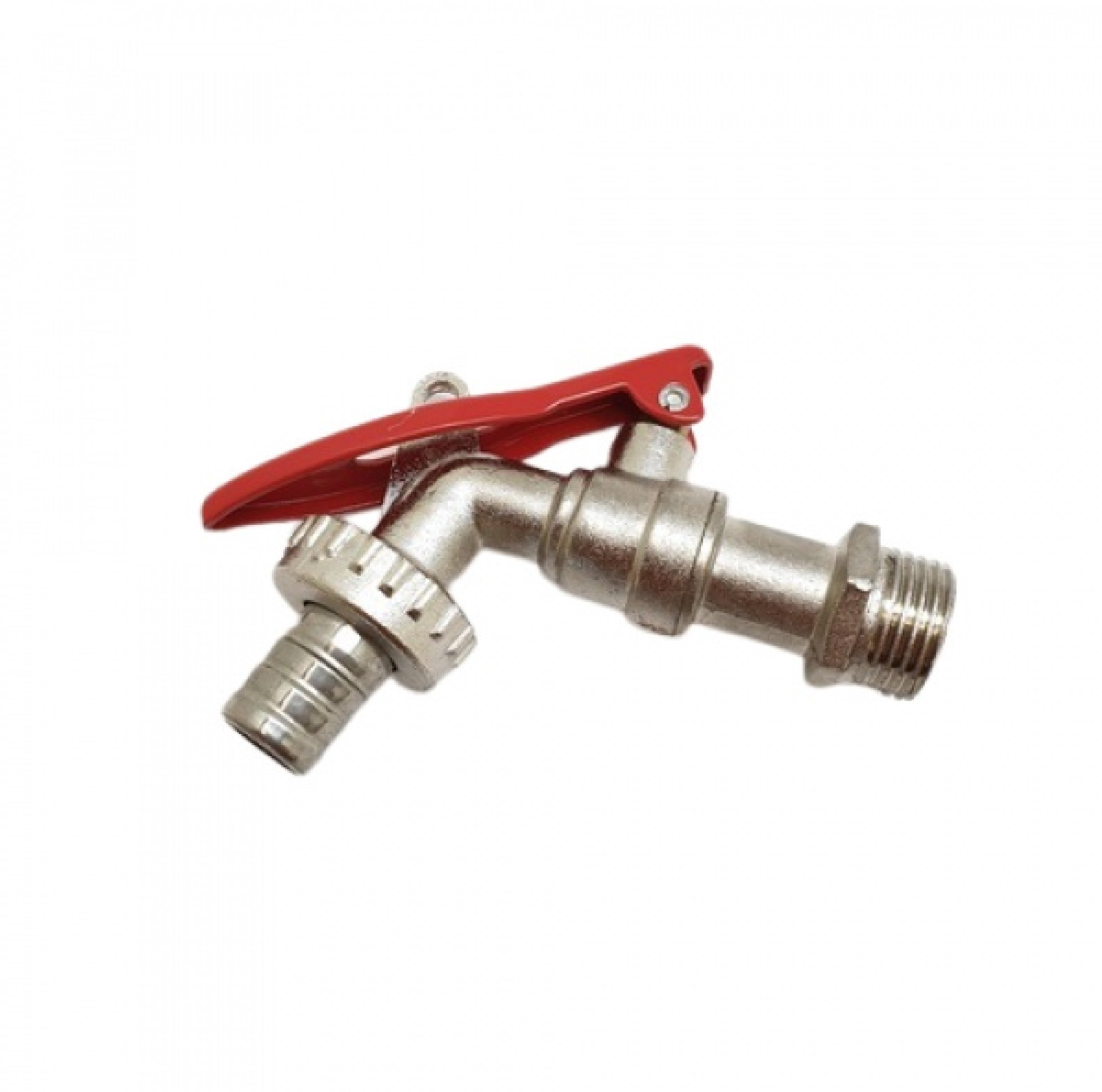 VERO ก๊อกน้ำสนามด้ามแดงมีล็อค 1/2" รุ่น GRBC6021