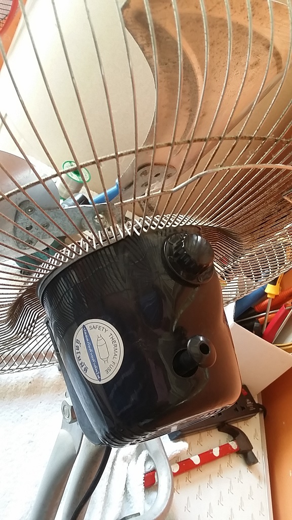 ซ่อมพัดลมอุตสาหกรรม ยี่ห้อ IMARFLEX อาการพัดลมหมุนช้า