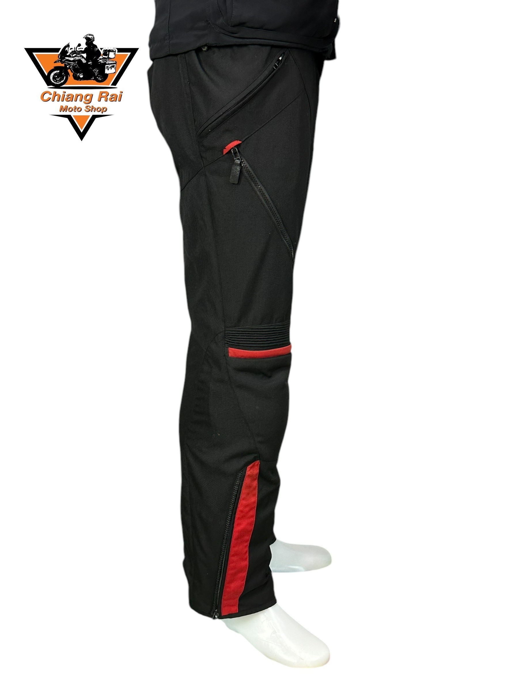 ชุดสำหรับขี่มอเตอร์ไซด์ (มือสอง) SET 027 ชุดทัวริ่ง เสื้อการ์ด + กางเกง ยี่ห้อ***dainese***