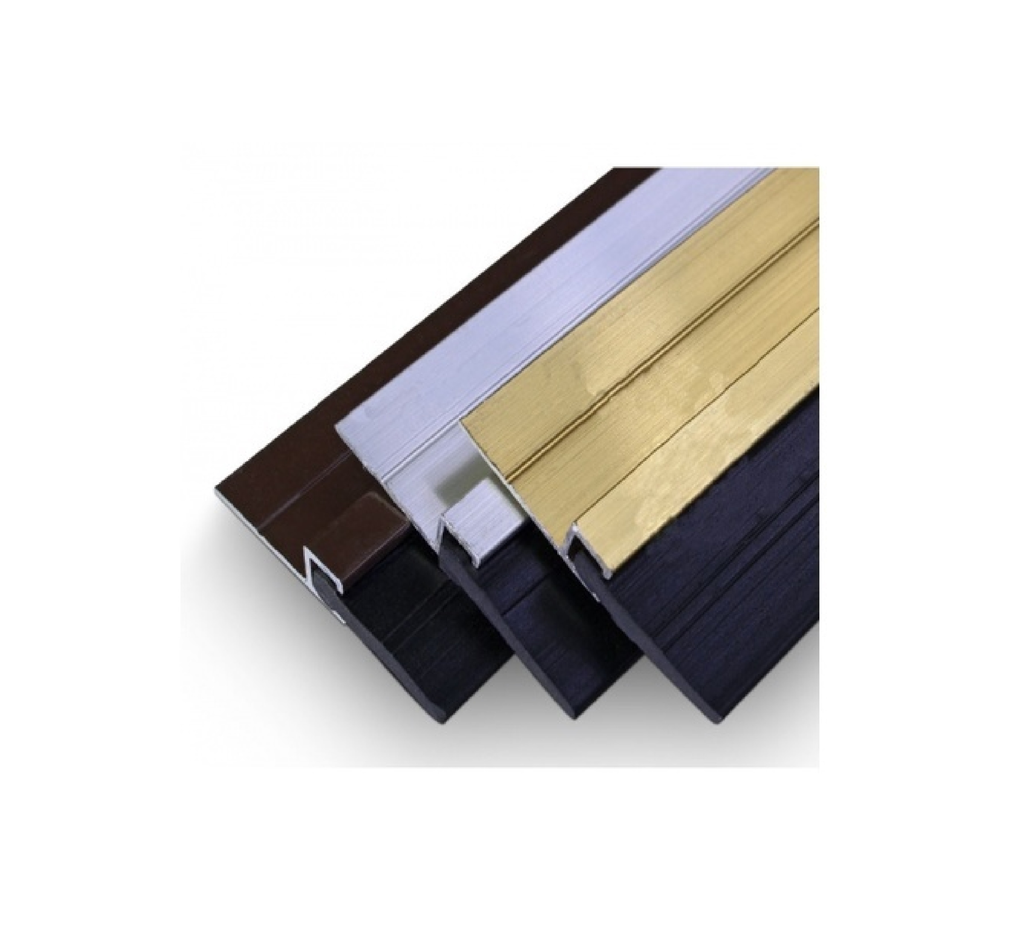 BIGROW เส้นกันแมลงอะลูมิเนียม แถบยาง KZT057-BN 80ซม. สีน้ำตาล