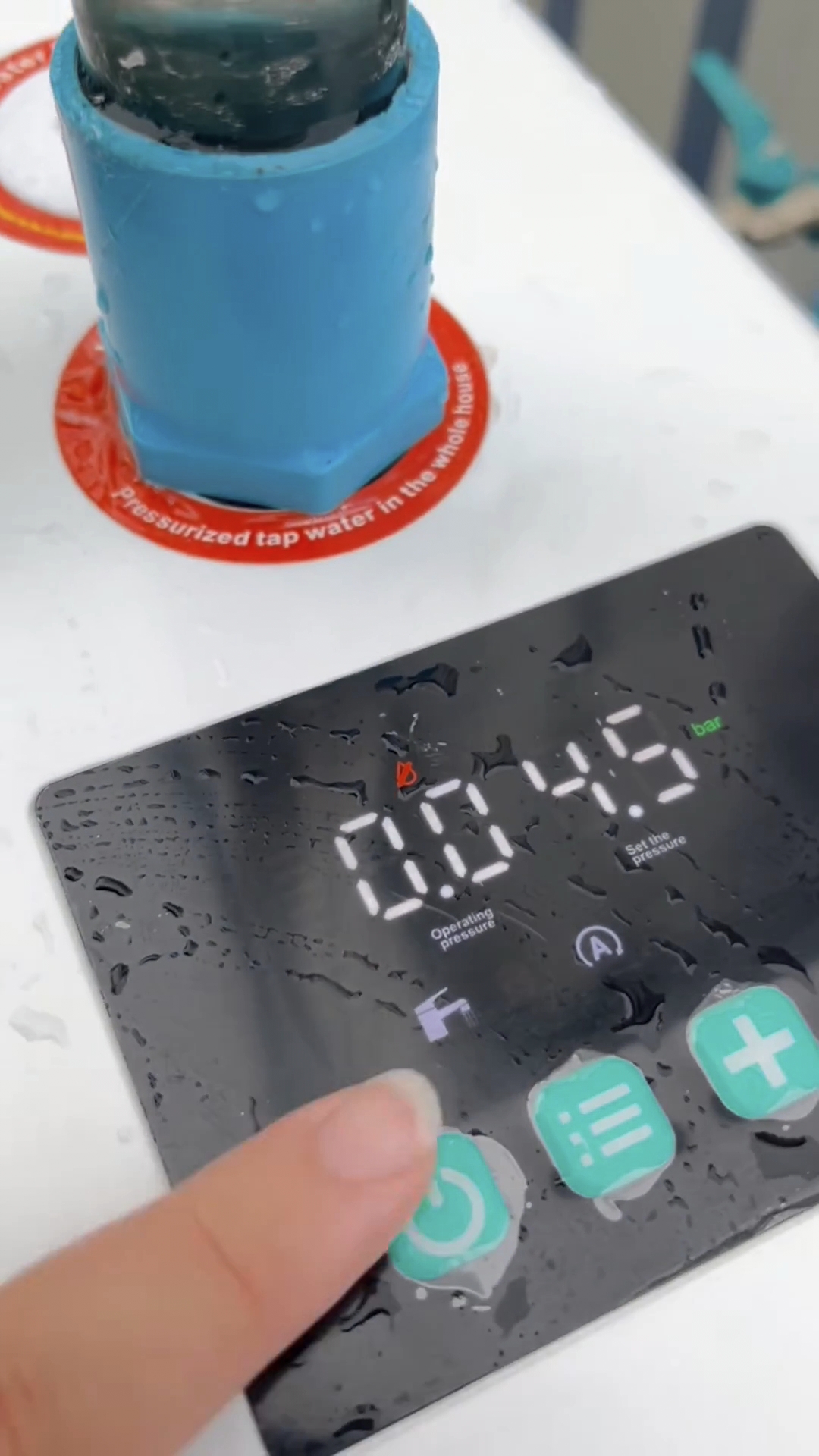 ปั๊มน้ำอัจฉริยะแรงดันคงที่ ยี่ห้อ ONSEN รุ่น ON-SMART-PUMP-700