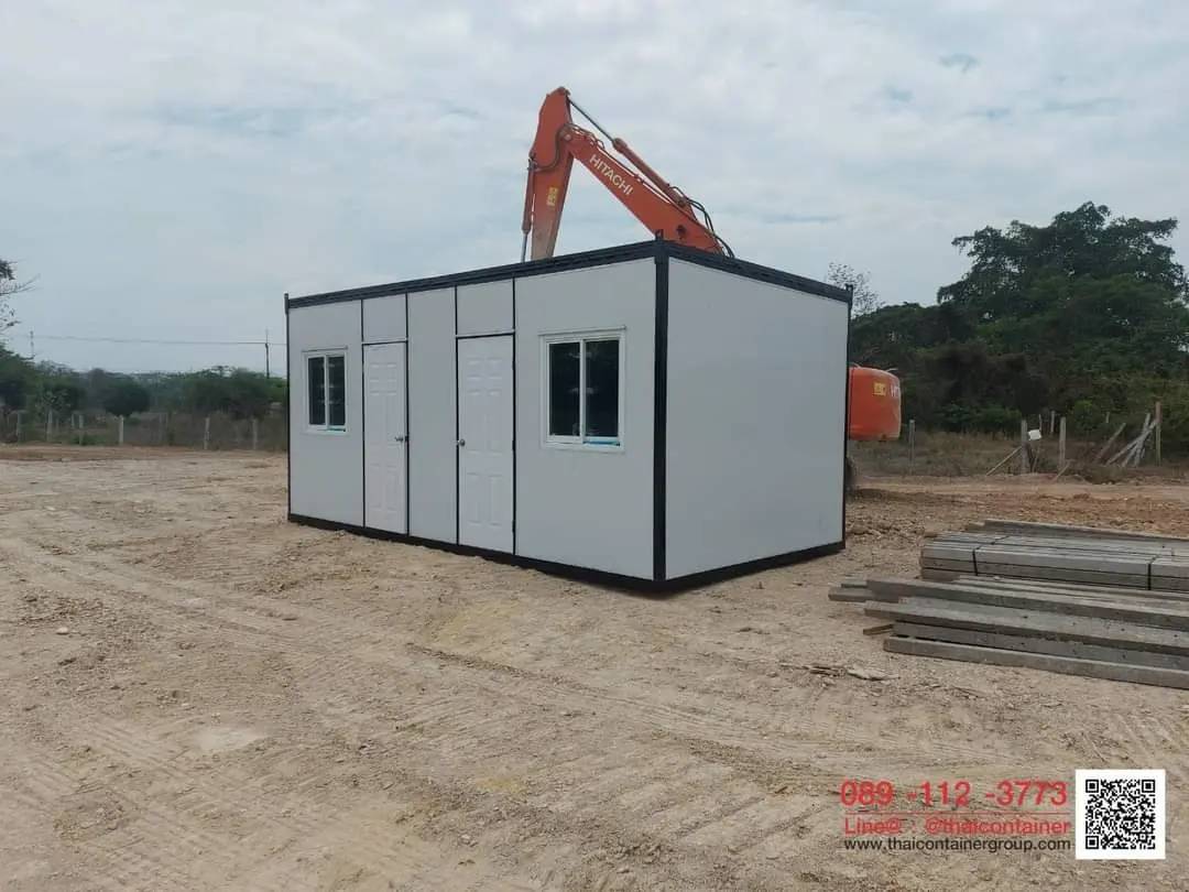 ตู้ออฟฟิต ผนัง สำเร็จรูป กั้น 2ห้อง ขนาด 3x6ม.