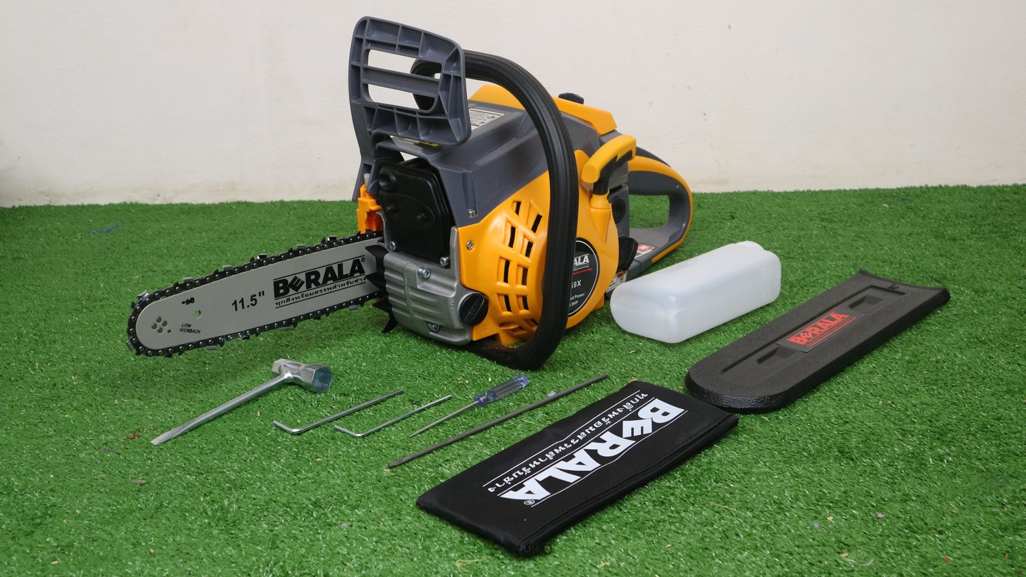 BERALA เลื่อยยนต์ BL-59X บาร์โซ่ยาว 11.5นิ้ว 2 จังหวะรุ่นใหม่