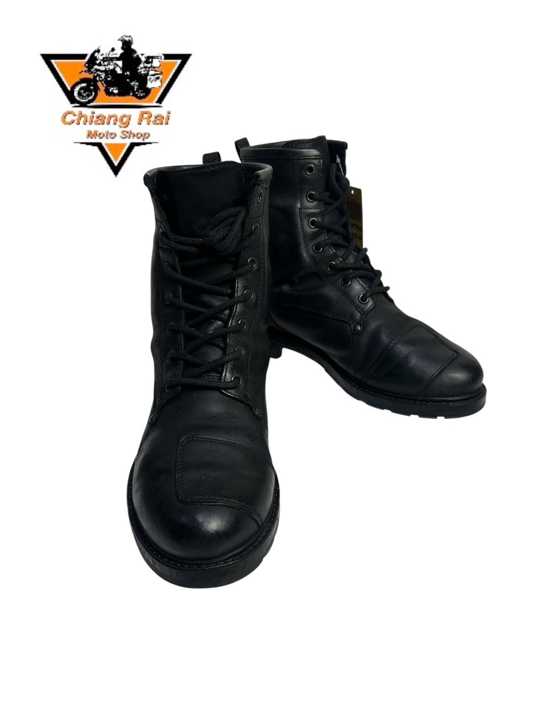 รองเท้าขี่มอเตอร์ไซด์( มือสอง) RCBT-066 Size ขนาดจากป้าย 42:EUR / 8:UK / 26.5:Cm.(TCX)