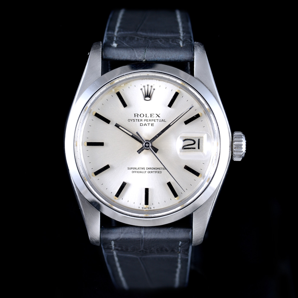 Rolex Date Ref.1500 หน้าปัดสีเงิน ปี1978 Automatic ขนาด 34 mm