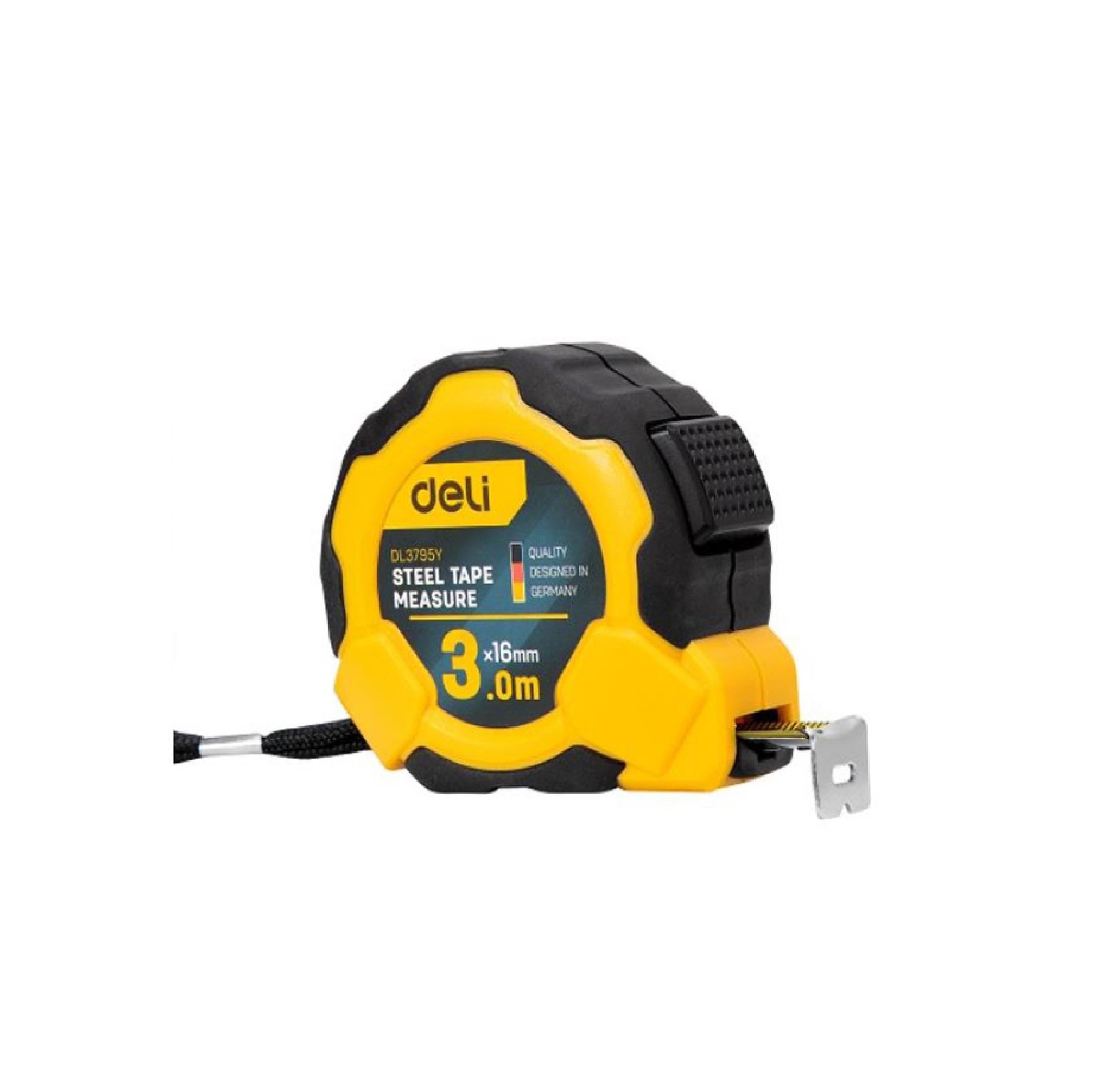 ตลับเมตรล็อคAUTO 3mx16mm EDL3795Y DELI