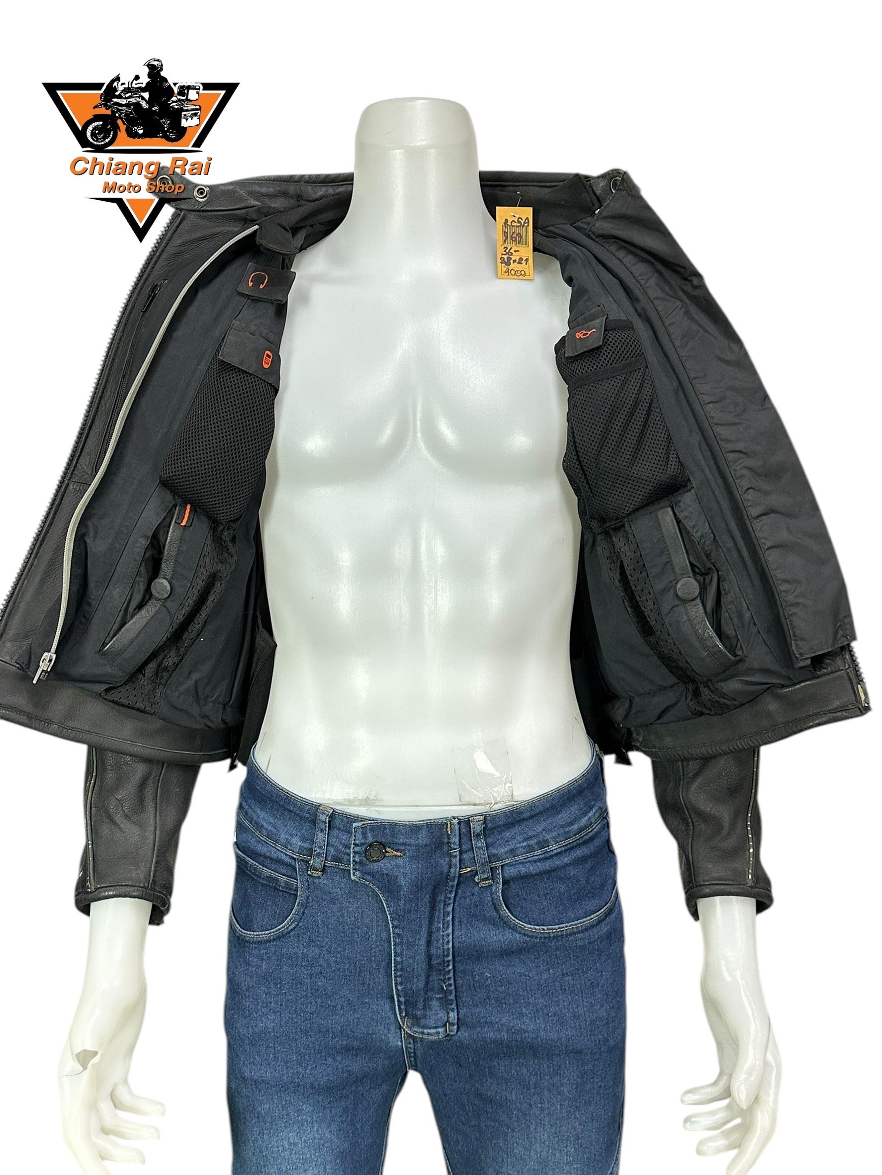 เสื้อขี่มอเตอร์ไซด์( มือสอง) RCSA 969 : อก 36-38" ยาว 21" (S) **Harley Davidson**