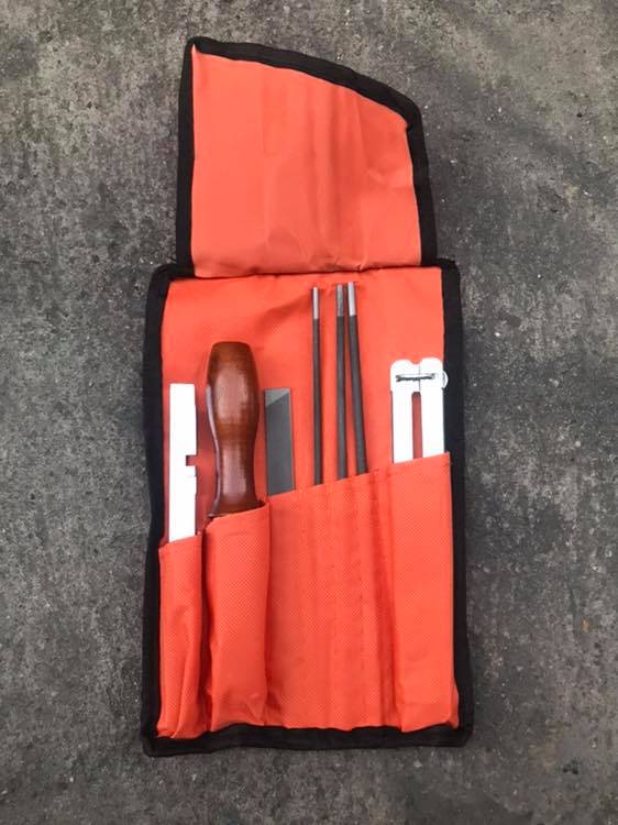 ที่ลับโซ่ พร้อมตะไบอย่างดี ยี่ห้อ Imax รวม 7 ชิ้น