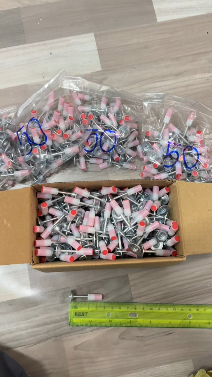 ตะปูเครื่องยิงดอก ตะปูแรงดันสูง