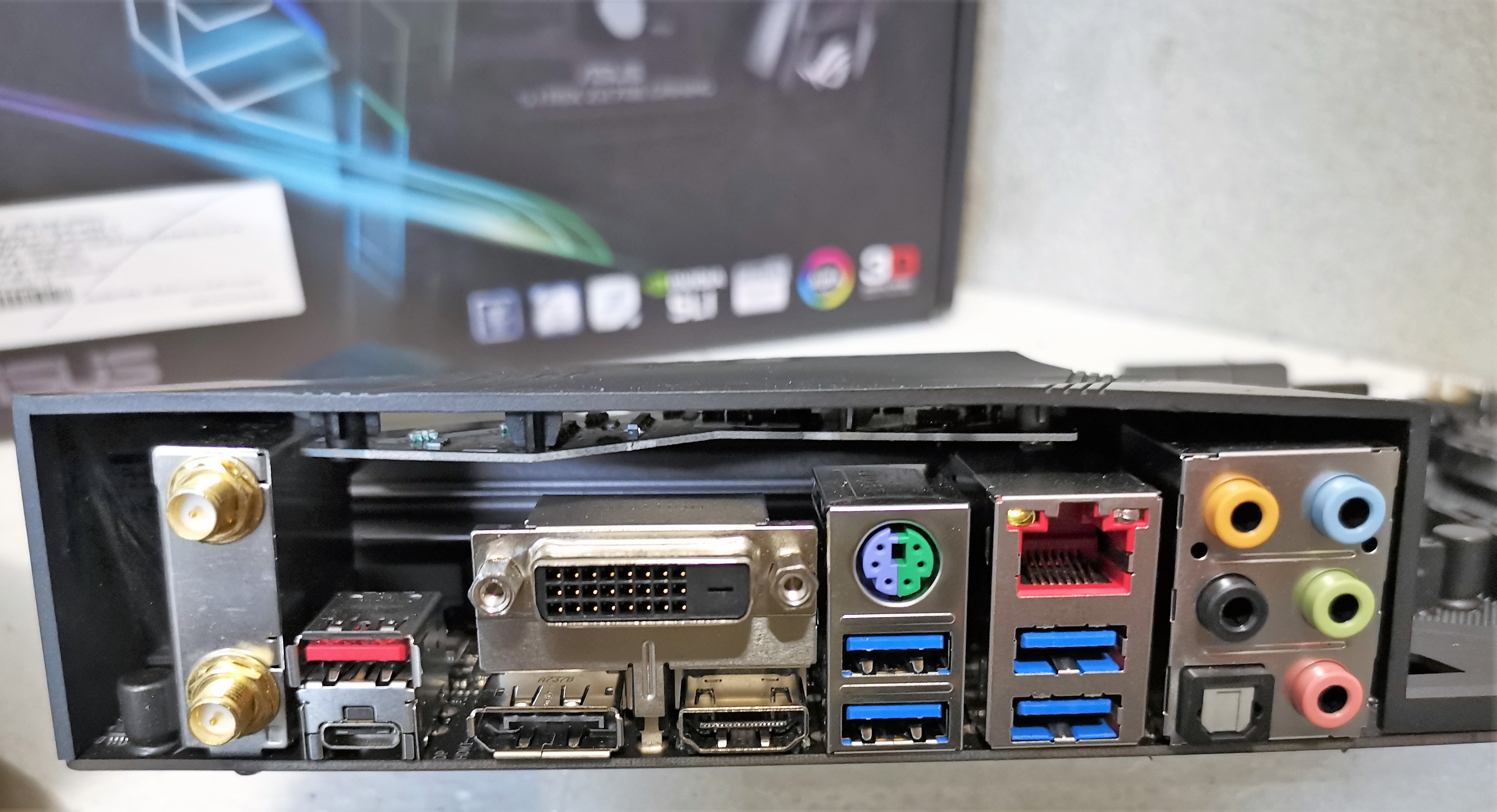 บอร์ด strix z270e gaming