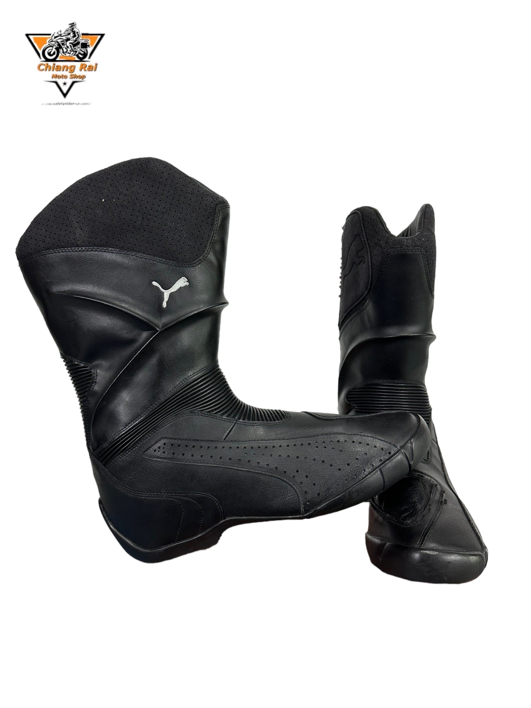 รองเท้าขี่มอเตอร์ไซด์( มือสอง) RCBS-342 Size ขนาดจากป้าย 42:EUR / 7.5:UK / 25.8:Cm.(PUMA)