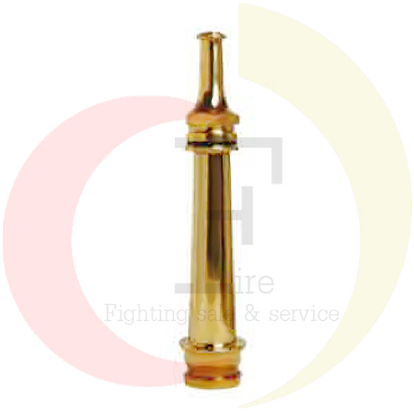 หัวฉีดลำตรง หัวฉีดน้ำดับเพลิง แบบลำตรงสวมเร็ว ขนาด 2.5"x15"