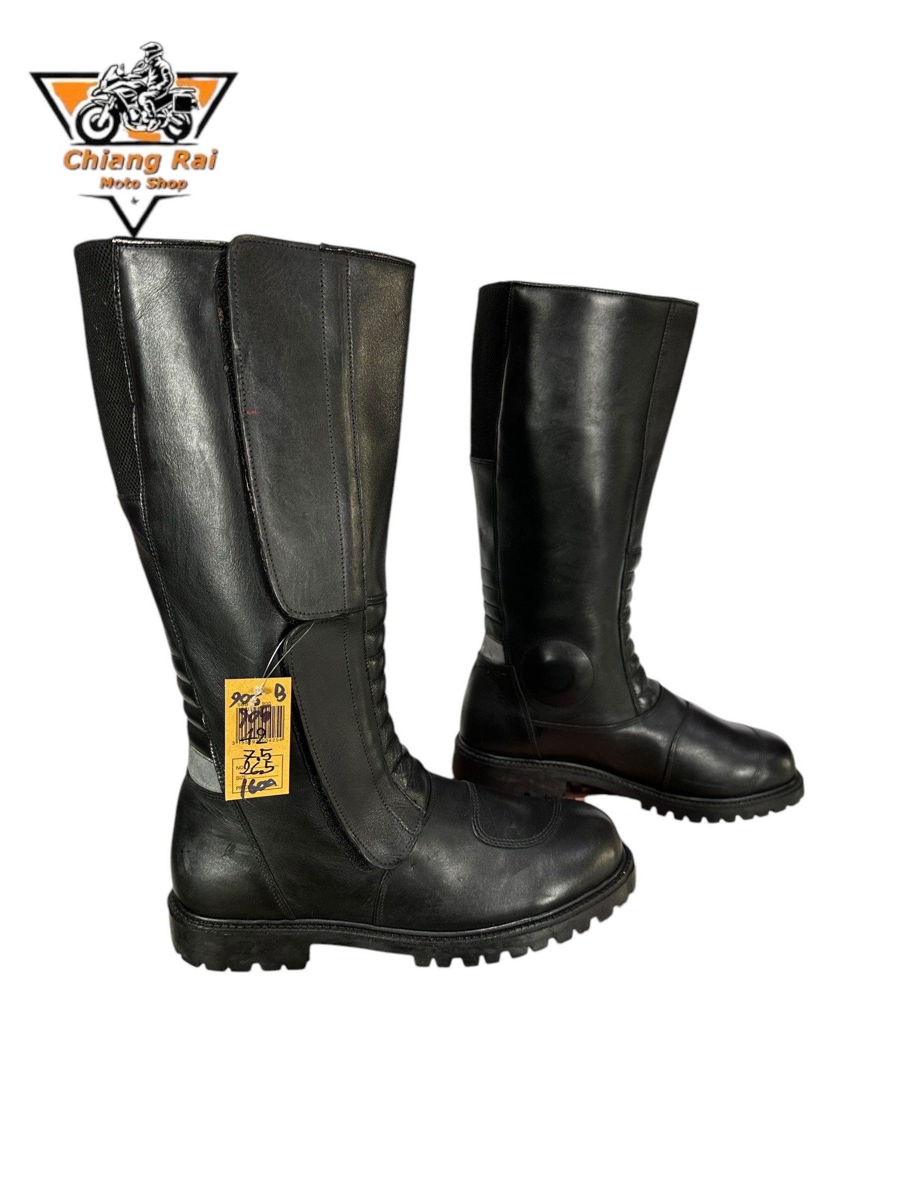 รองเท้าขี่มอเตอร์ไซด์( มือสอง) RCBS-905 Size ขนาดจากป้าย 42:EUR / 7.5:UK / 26.5:Cm.(NOBRAND)