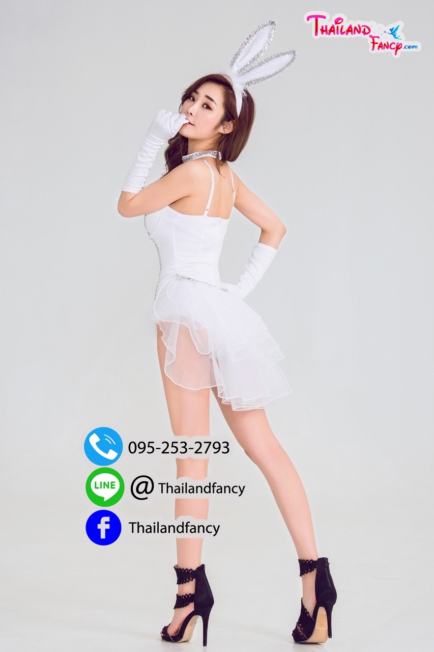 ชุดคอสเพลย์บันนี่เกิร์ล Cosplay Bunny ชุดกระต่ายบันนี่ ชุดกระต่ายวันพีช ชุดเพลย์เกิร์ล ชุดพีอาร์ ชุดแฟนซีสัตว์ ชุดแฟนซีกระต่ายสีขาวพร้อมหูกระต่ายเข้าเซ็ท