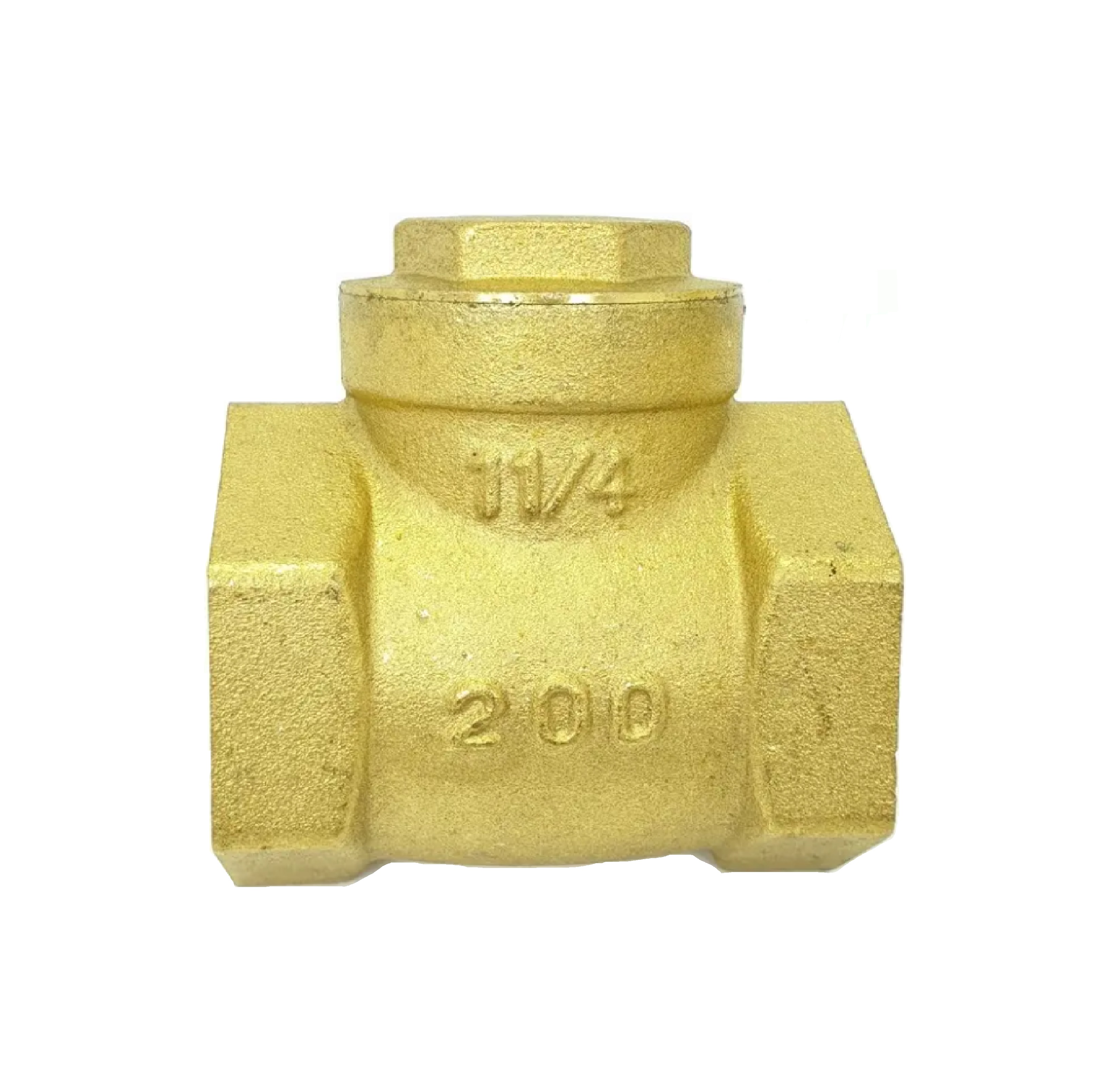 VAVO เช็ควาล์วสวิงทองเหลือง 1.1/4 รุ่น YF-4055