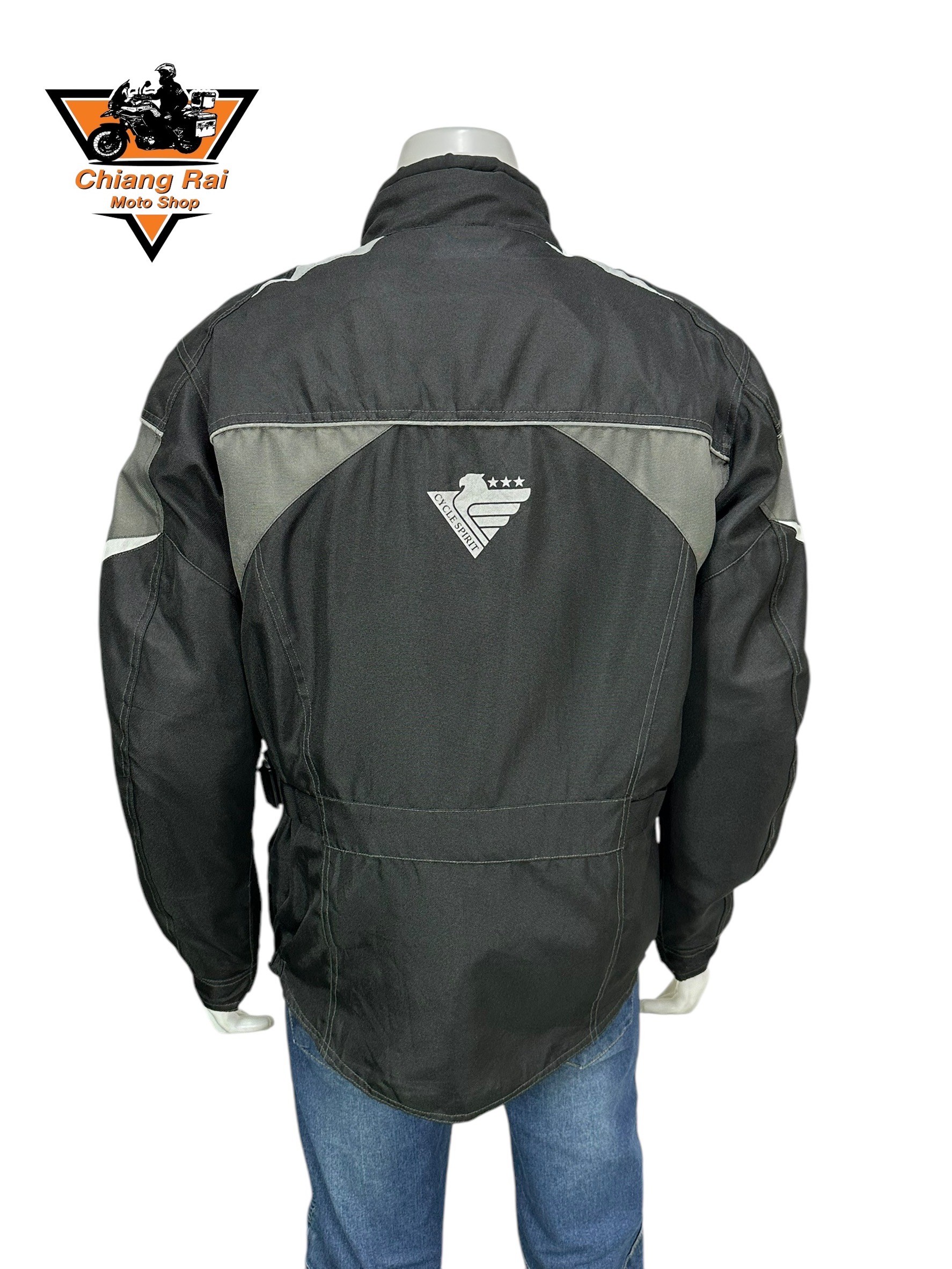 เสื้อขี่มอเตอร์ไซด์( มือสอง) RCTA 704 อก 48" ยาว 27 (L) **CYCLE SPIRIT**