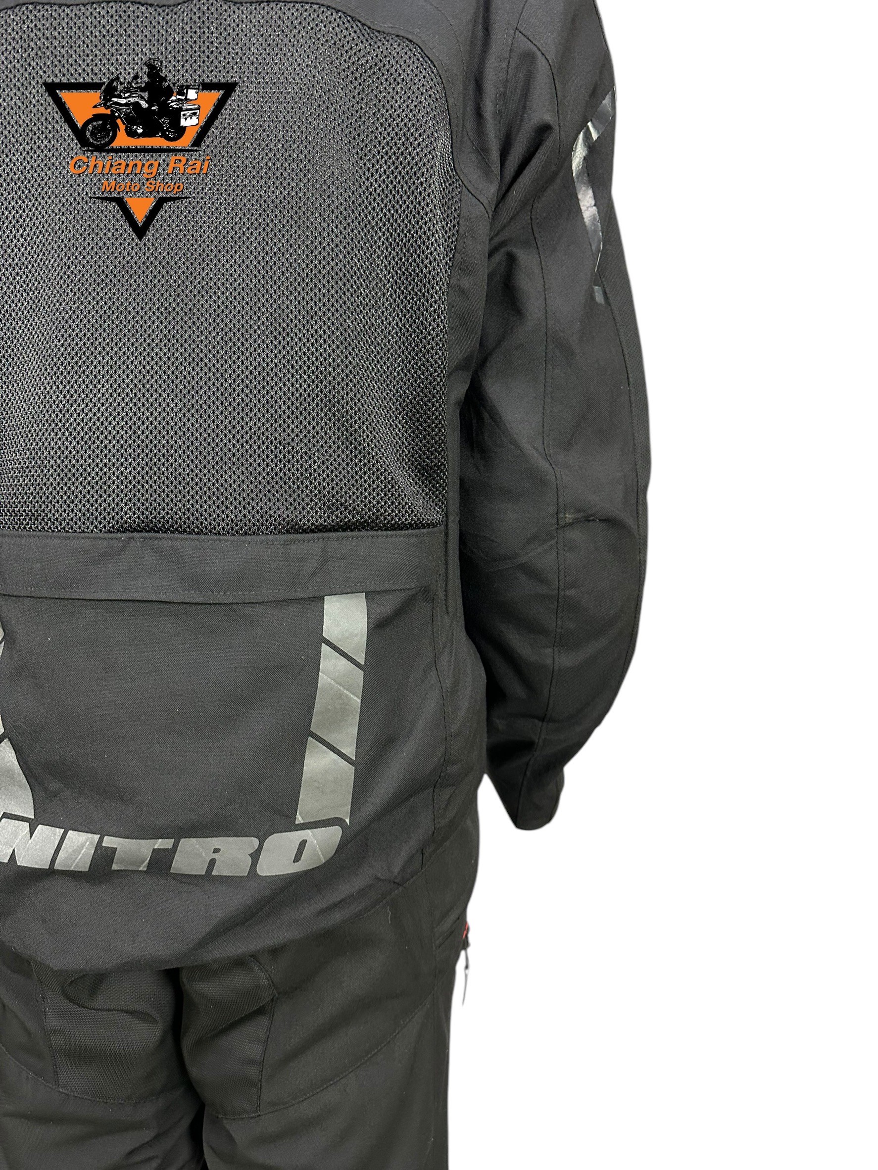 เสื้อขี่มอเตอร์ไซด์( มือสอง) RCSA 993 : อก 46" ยาว 25" (L) **Nitro**