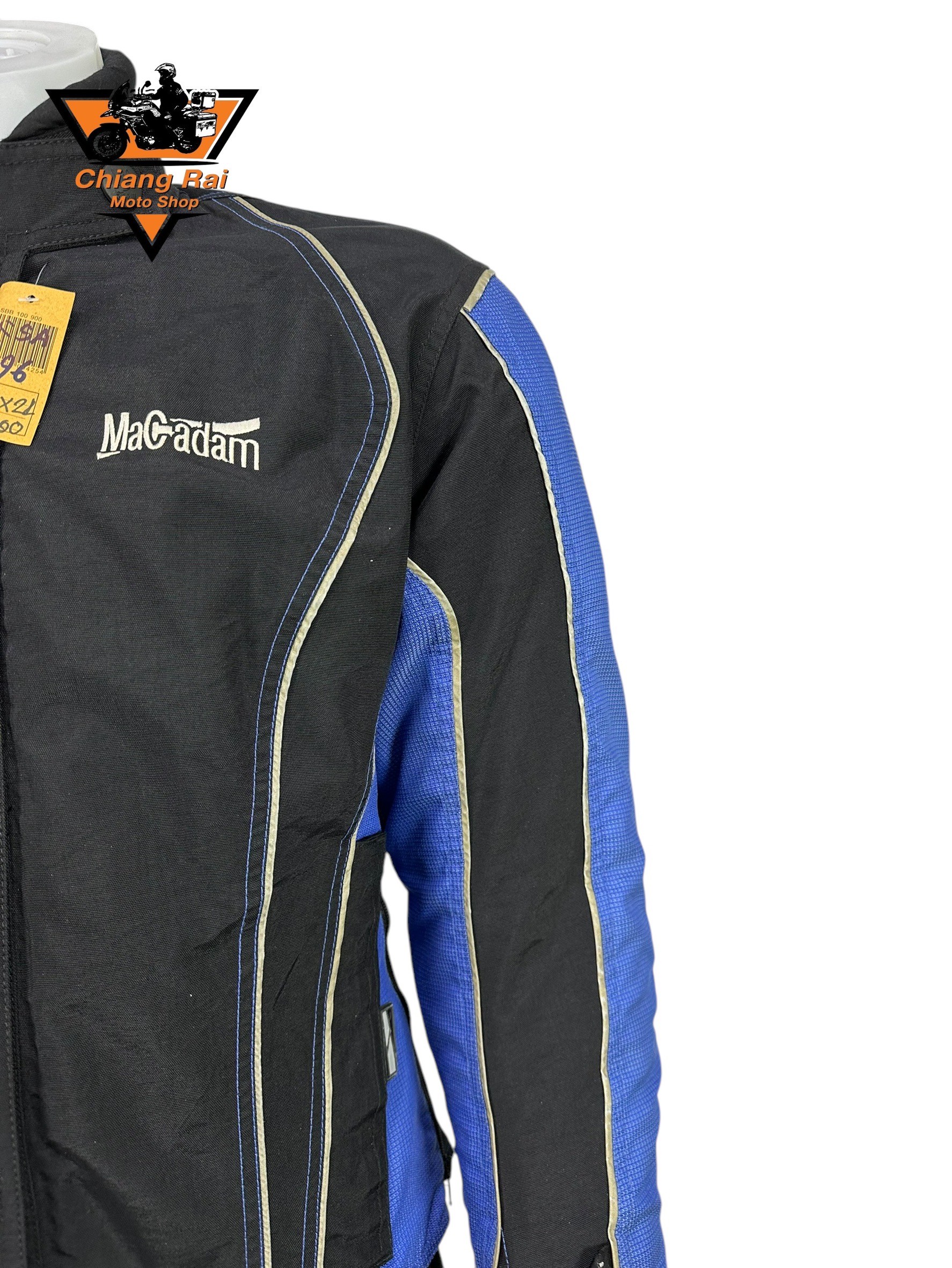 เสื้อขี่มอเตอร์ไซด์( มือสอง) RCSA 996 : อก 44" ยาว 21" (M) **Macadam**