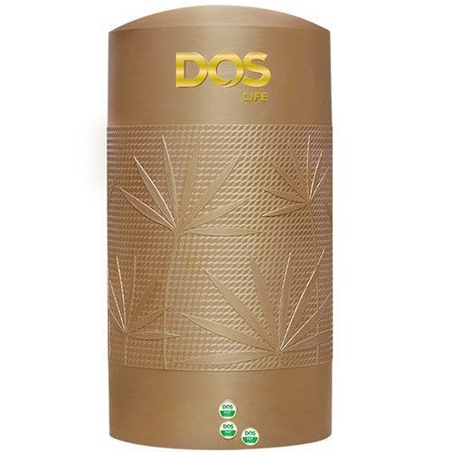 ถังเก็บน้ำ DOS METALLIC BRONZE แถมฟรีชุดลูกลอย+เก้าอี้อเนกประสงค์