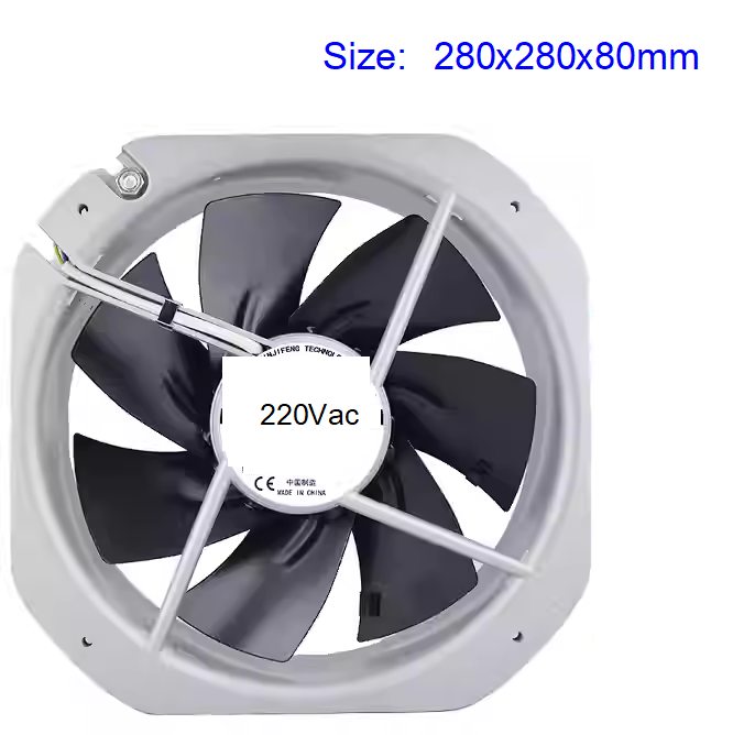 พัดลมใบพัดเหล็ก ตัวใหญ่ พัดลมระบายอากาศ 8 นิ้ว 10 นิ้ว 220V 380V