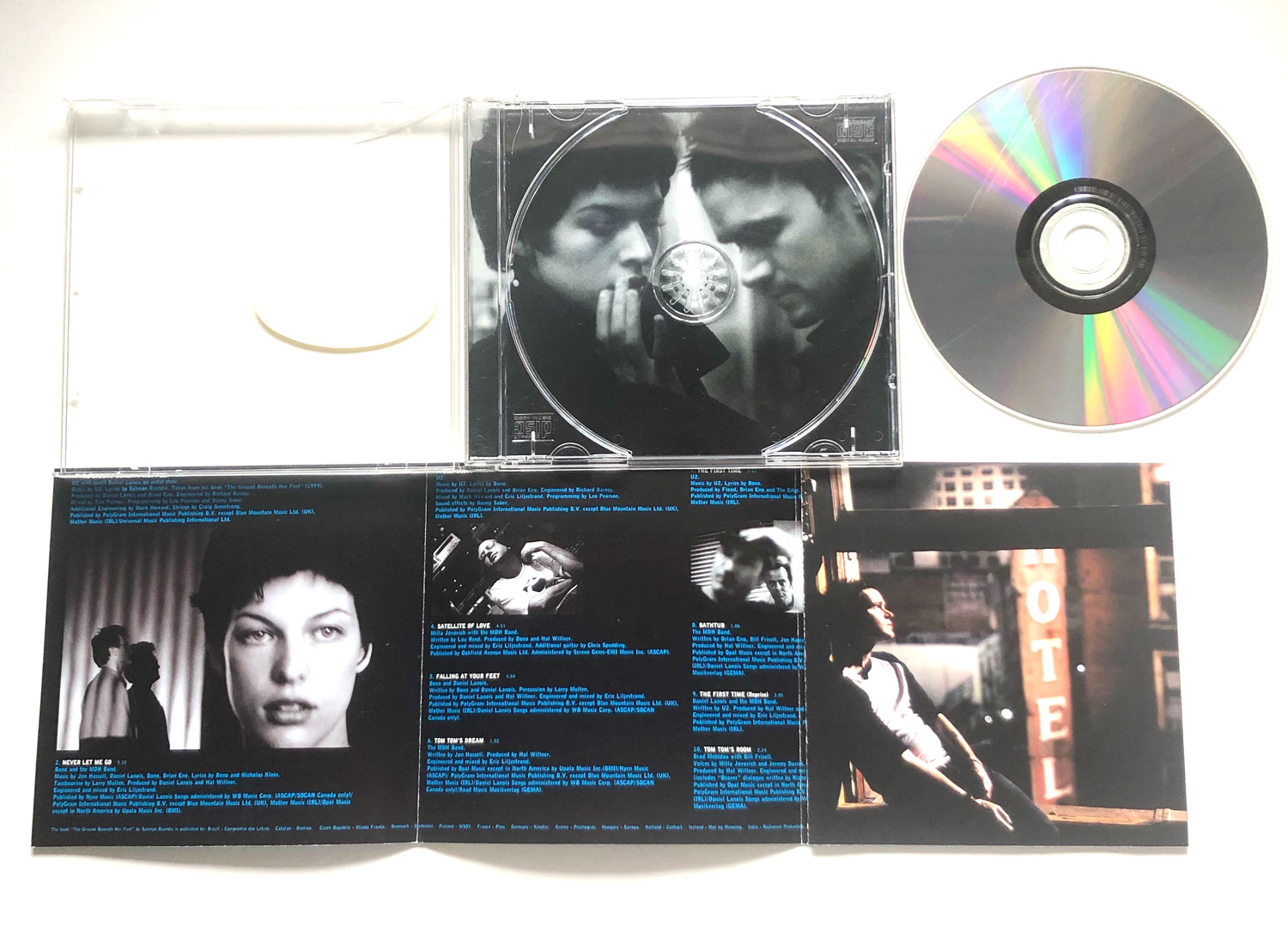 The Million Dallar Hotel CD Soundtrack (เพลงประกอบโดย U2)
