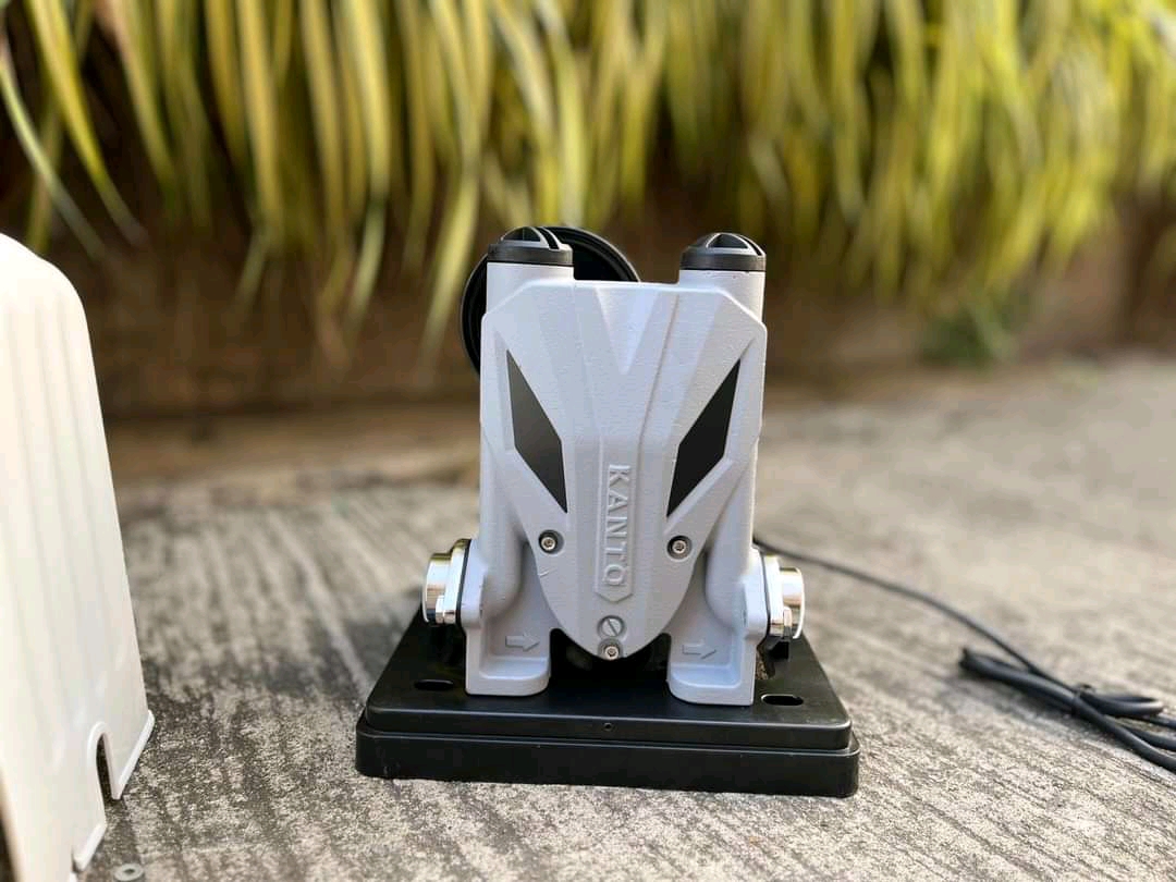 ปั๊มน้ำอัตโนมัติ รุ่น KT-TURBO-420 มีฝาครอบ+ฐานพลาสติกเหนียว กำลัง 420 วัตต์