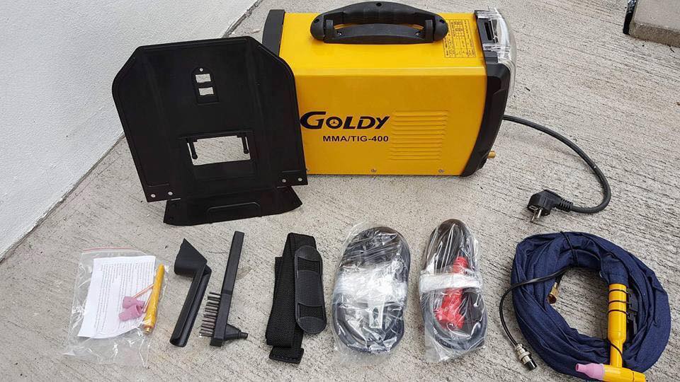 ตู้เชื่อมอาร์กอน 2 ระบบ ยี่ห้อ Goldy MMA - TIG 400 Amp