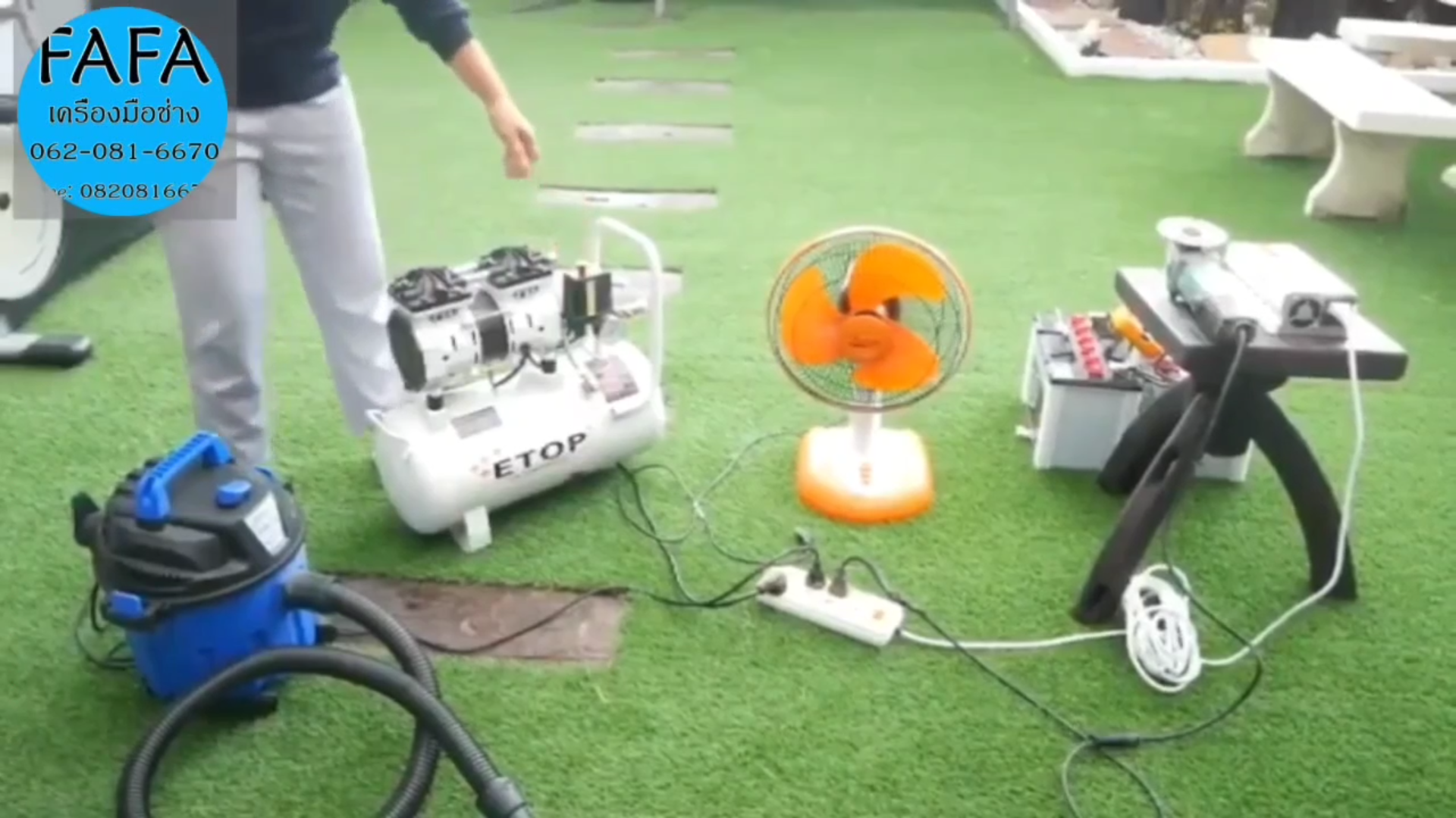 อินเวอร์เตอร์ ตัวแปลงไฟ 24V เป็น 220V ขนาด 3,000W