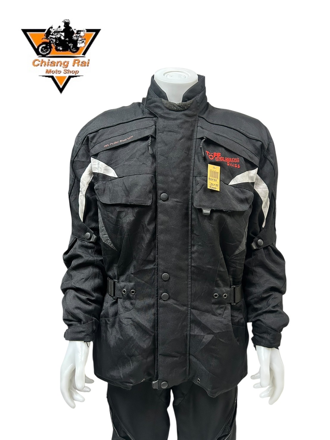 เสื้อขี่มอเตอร์ไซด์( มือสอง) RCTA 785 อก 56" ยาว 31 (2XL) **TOFF BEKLEIDUNG SWISS**