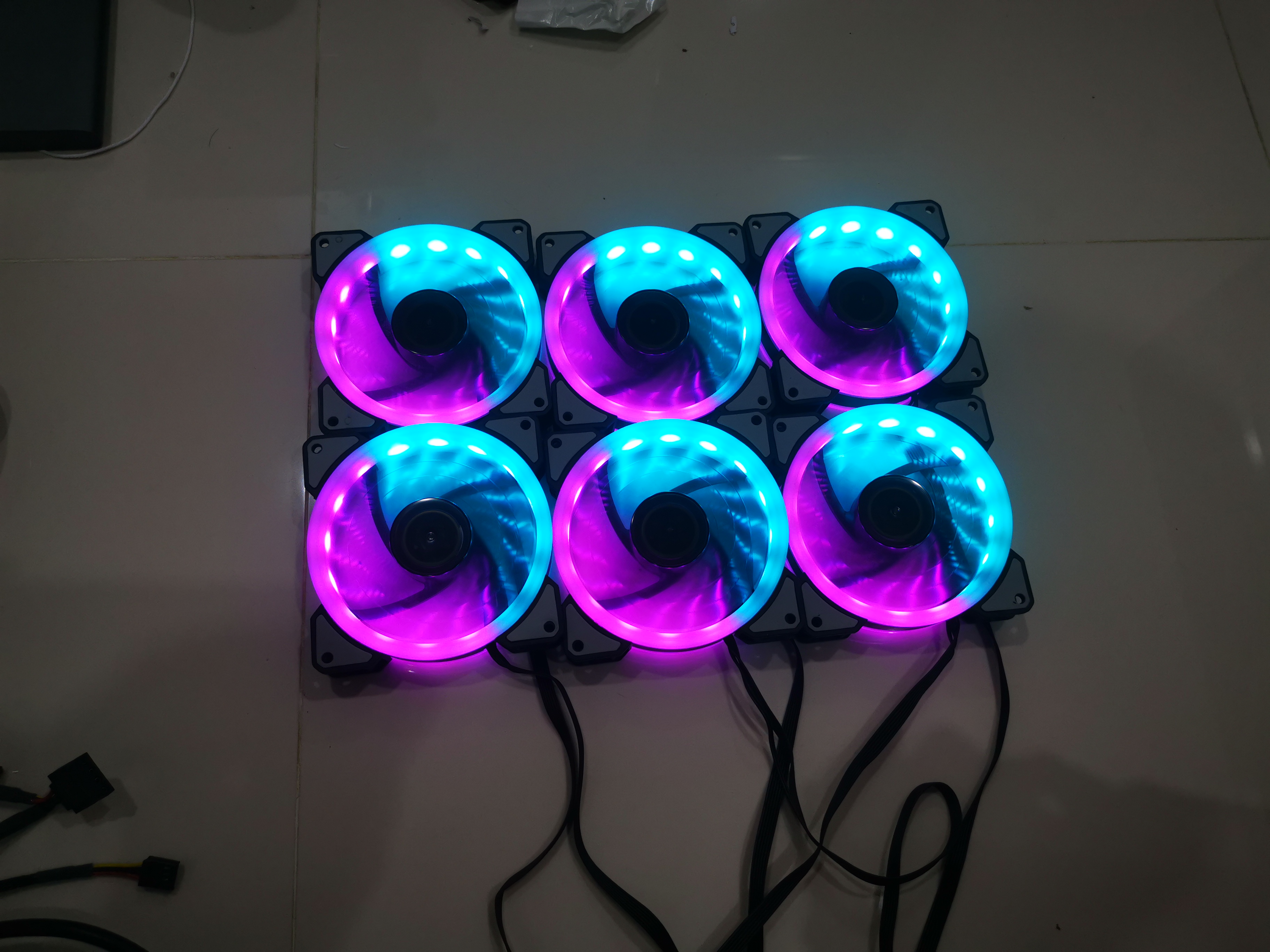 ชุดพัดลม 6 ตัว Storm Cyclone *ไม่มีรีโมท