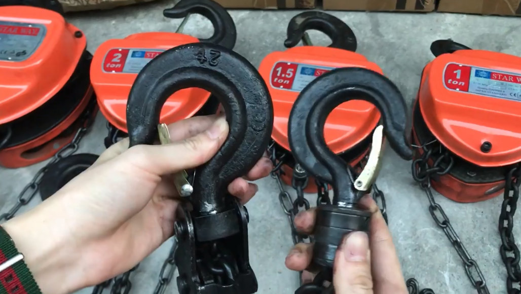 รอกโซ่ แบบทรงเหลี่ยม Starway (ไต้หวันแท้) มีขนาด 1-3ตัน