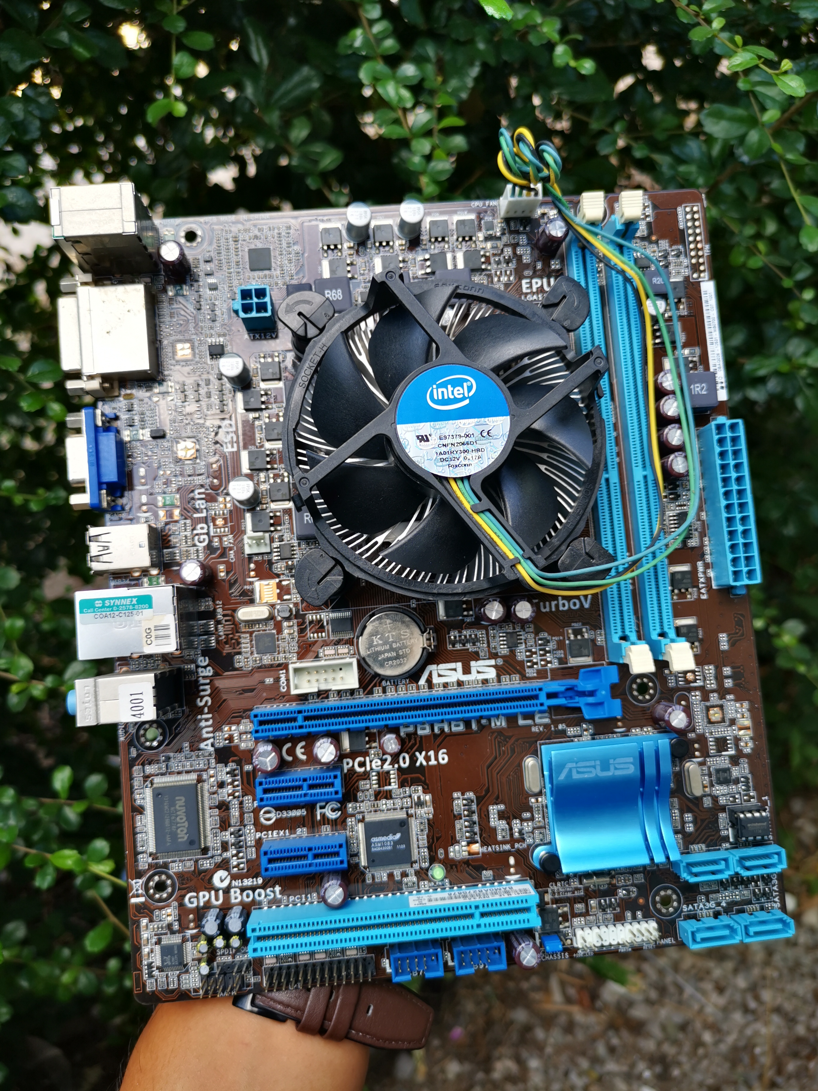 เซ็ต CPU i3 2120 + Asus P8H61 M LE