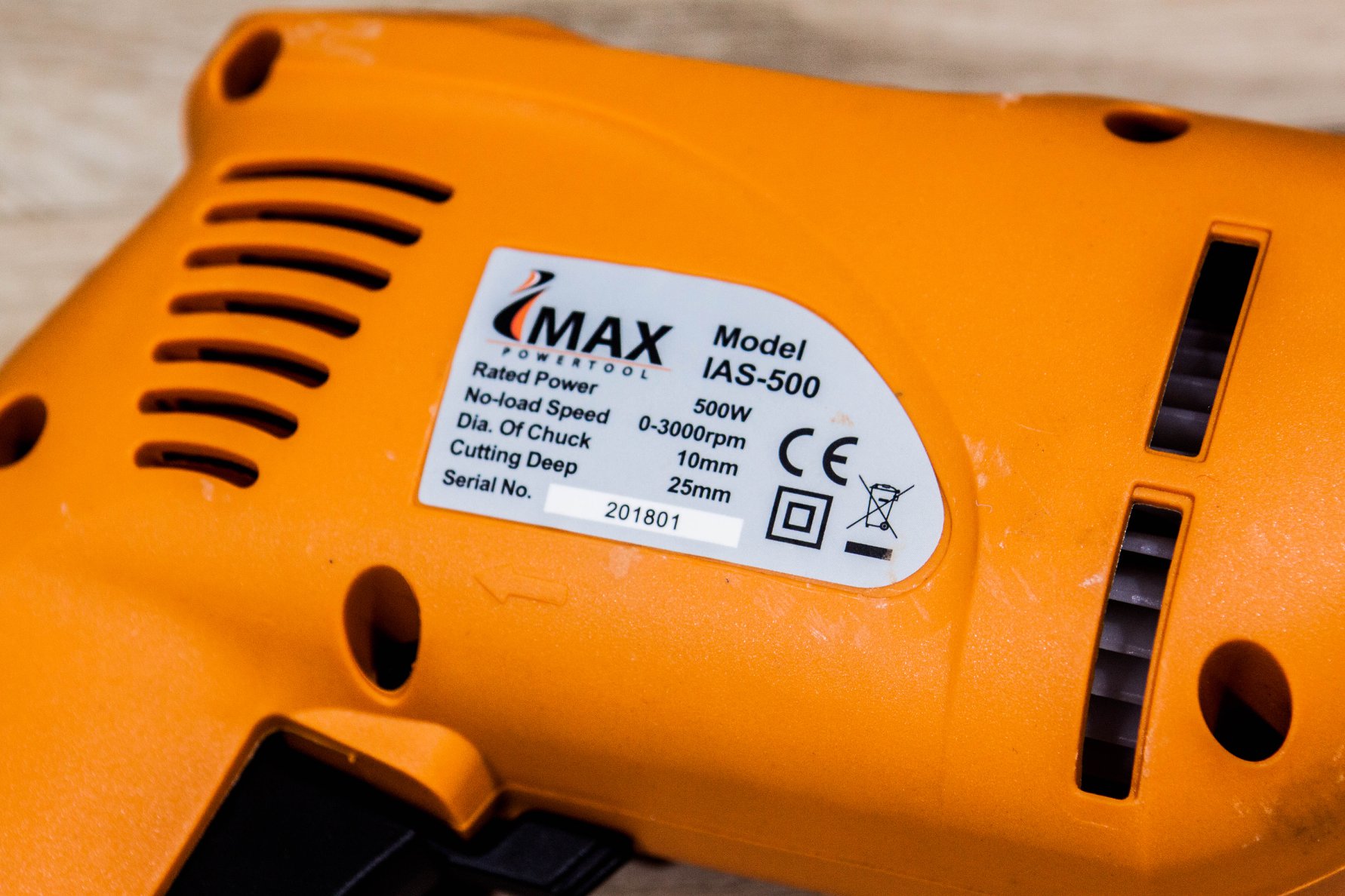 IMAX สว่านหัวน็อต 500w