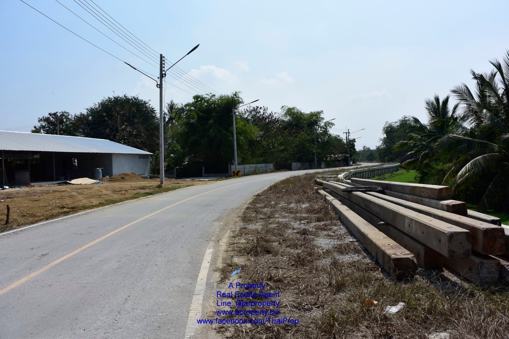 ขายที่ดินเปล่า เหมาะสร้างบ้าน ย่านวัดสำโรง อ.นครชัยศรี นครปฐม
