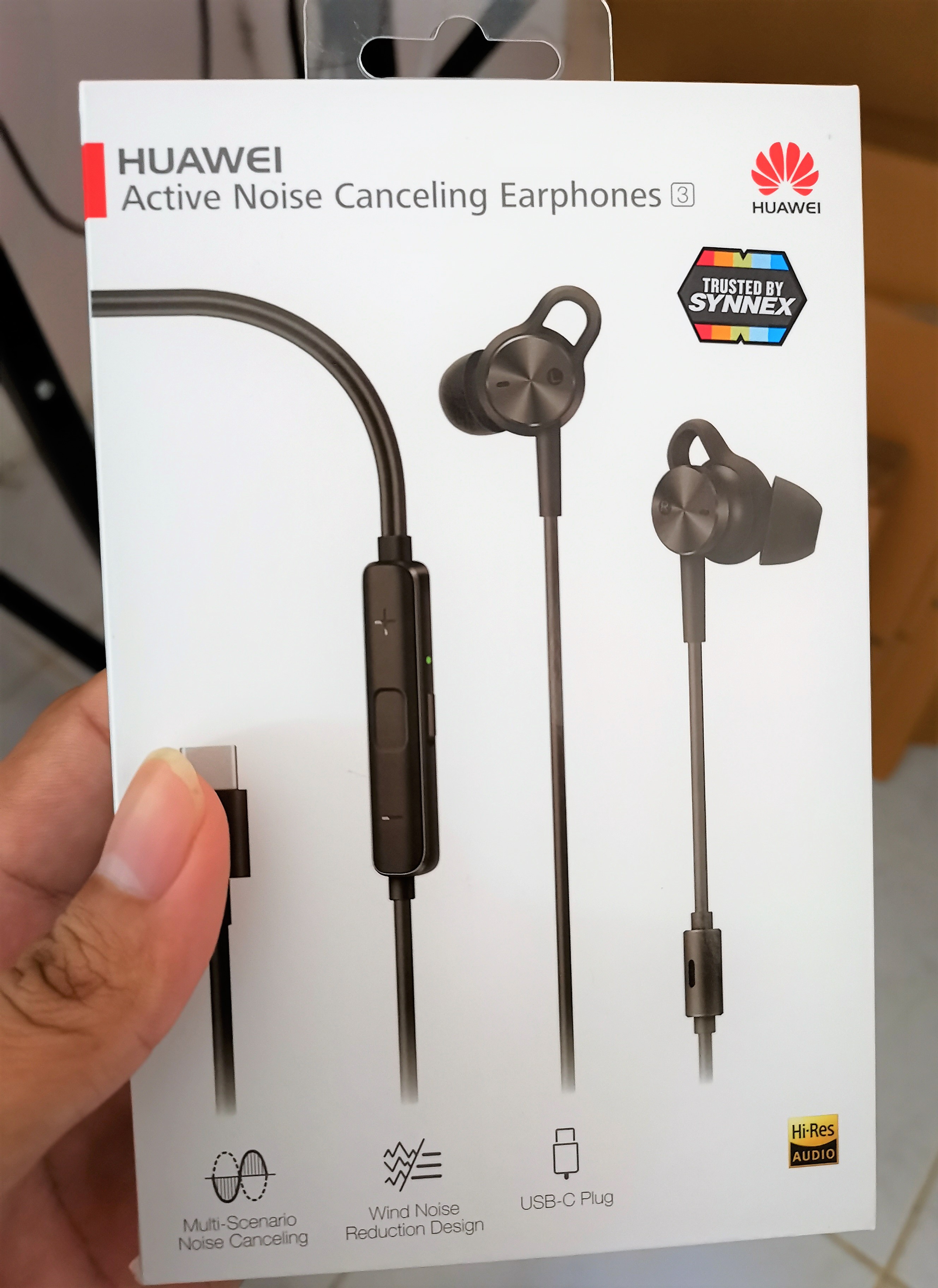 Huawei active noise canceling earphones 3
