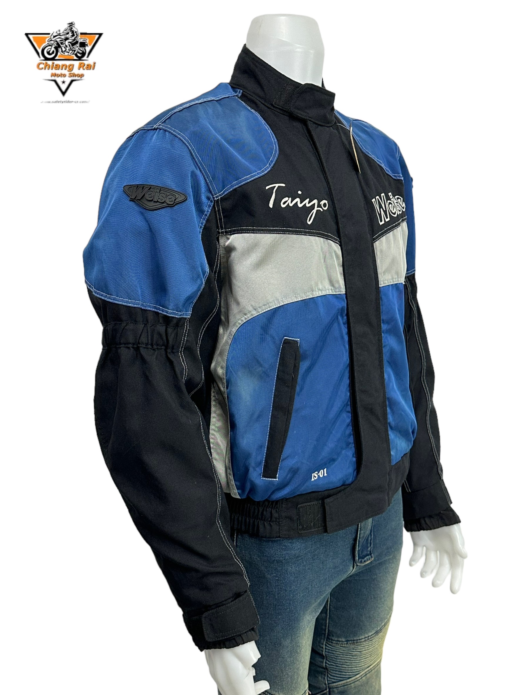 เสื้อขี่มอเตอร์ไซด์( มือสอง) RCSA 800 : อก 46" ยาว 24" (L) weise