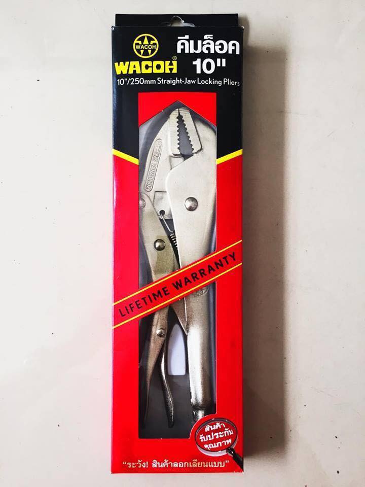 คีมล็อค WACOH 10" USA