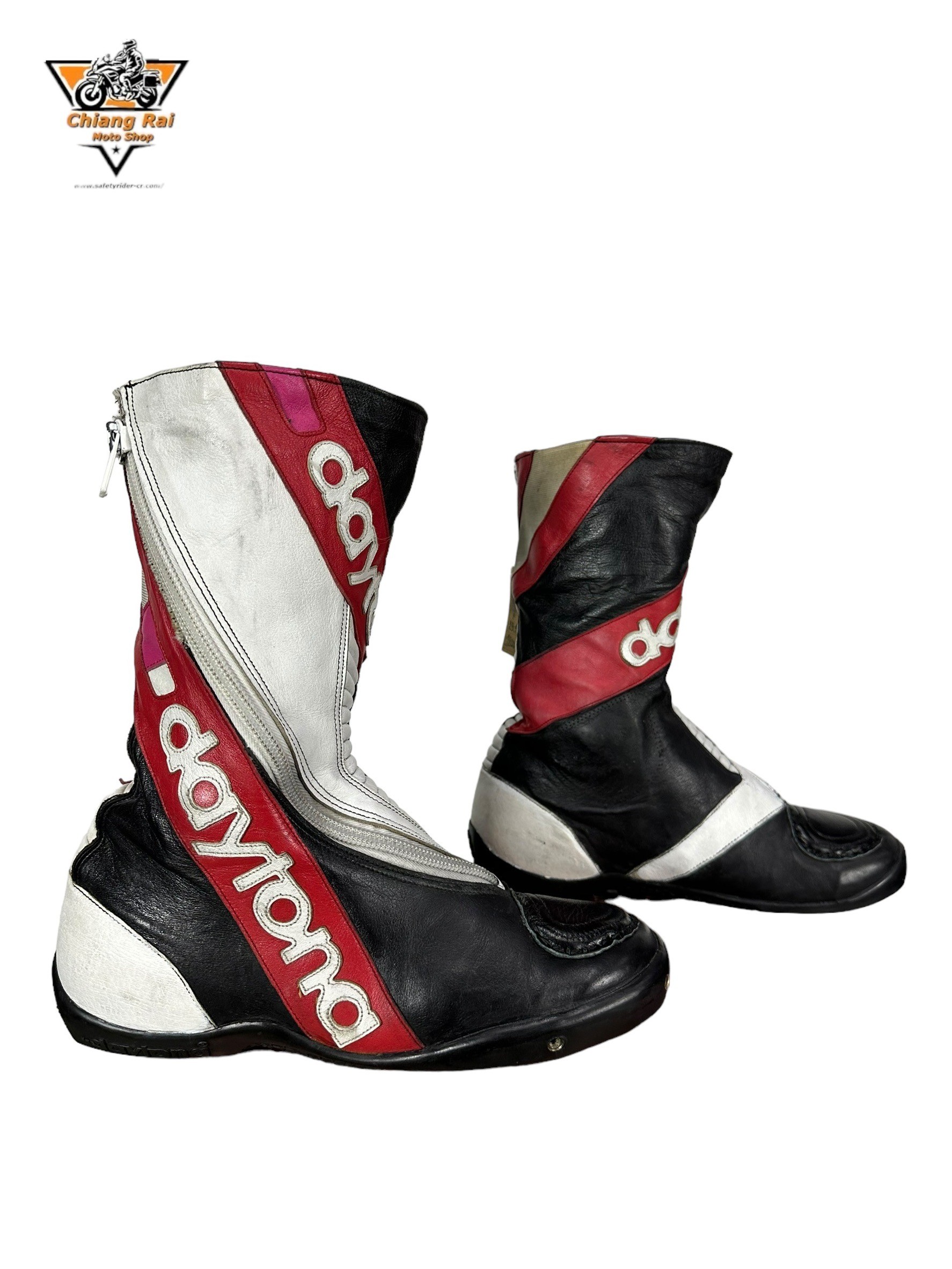 รองเท้าขี่มอเตอร์ไซด์( มือสอง) RCBS-695 Size ขนาดจากป้าย 41:EUR / 7:UK / 25.4:Cm.(daytona)