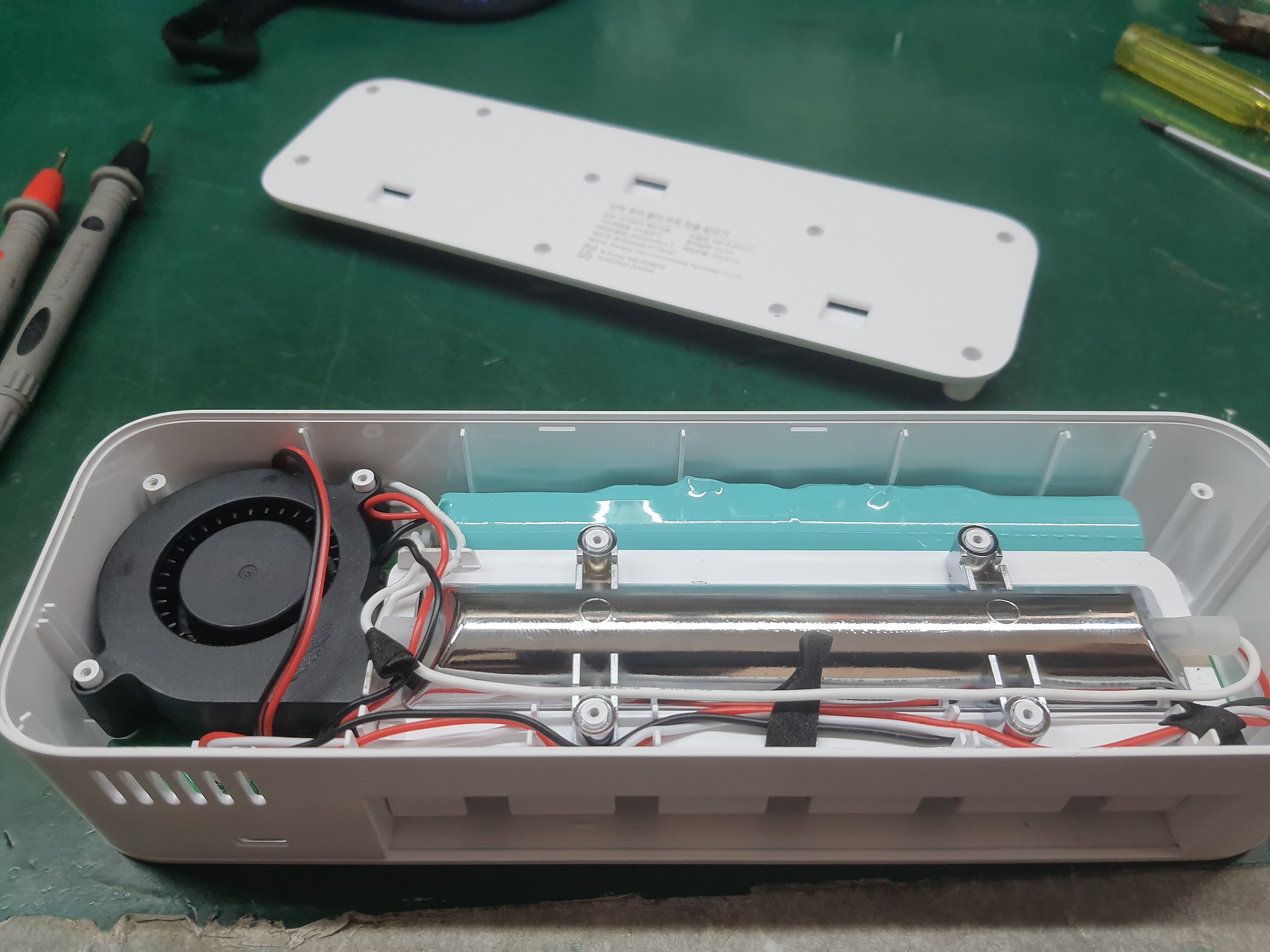 ซ่อมเครื่องนึ่งฆ่าเชื้อแปรงสีฟัน ยี่ห้อ MORAC รุ่น MR-PURE02 อาการเครื่องไม่ทำงาน